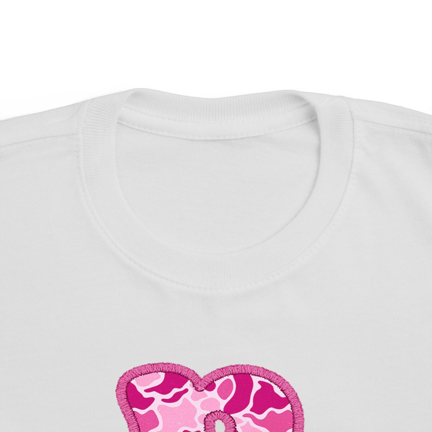 Toddler's Camo Initial Tee, Personalized Toddler Shirt, Cute Kids Tee, Birthday Gift, Custom Name Tee, Jungle Theme Outfit