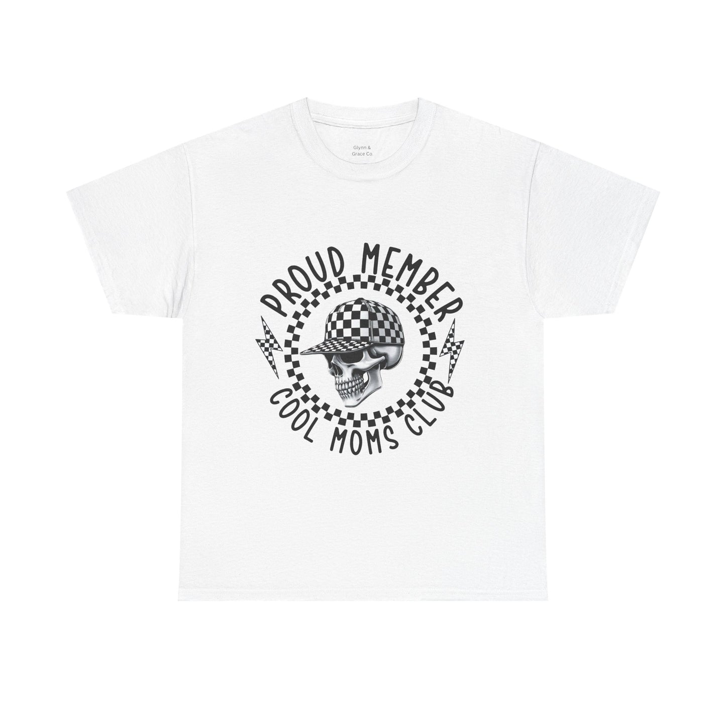 Proud Member Cool Moms Club Tee, Casual Fashion Shirt, Gift for Moms, Unique T-Shirt, Everyday Wear, Mom Life Clothing, Unisex Tee