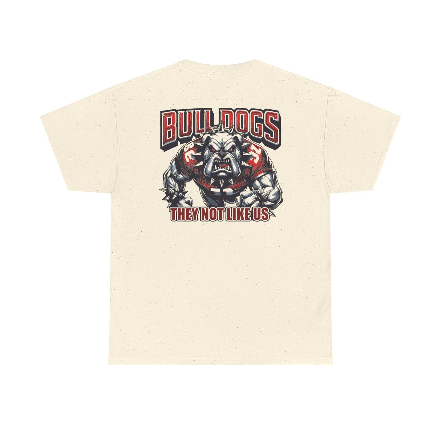 UGA Bulldogs Unisex Heavy Cotton Tee - Sports Shirt, College Apparel, Team Gear, Casual Wear, Gift for Fans