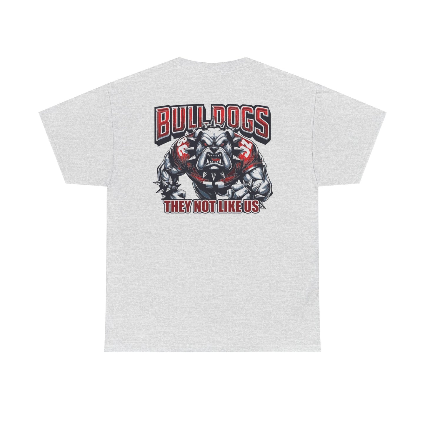 UGA Bulldogs Unisex Heavy Cotton Tee - Sports Shirt, College Apparel, Team Gear, Casual Wear, Gift for Fans