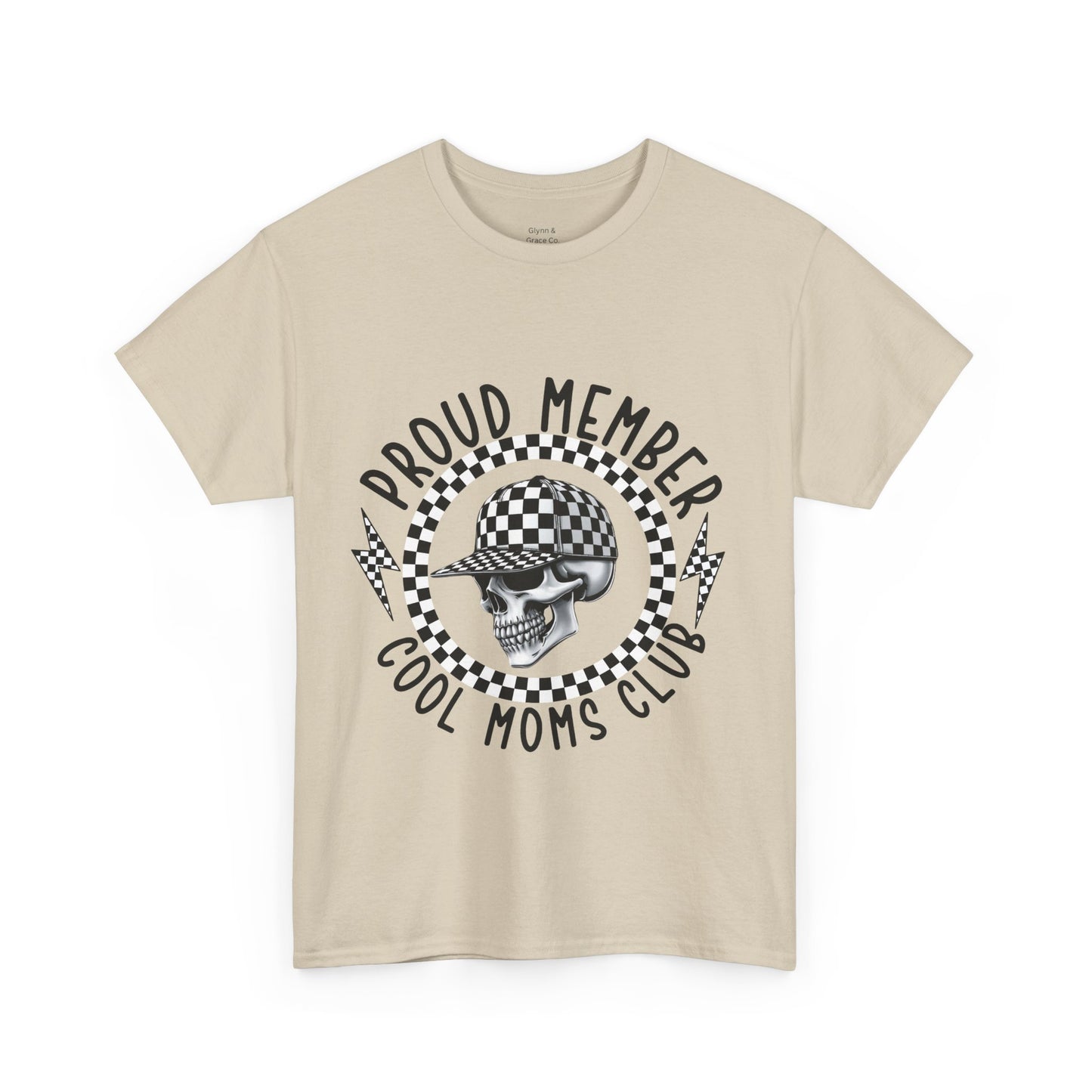 Proud Member Cool Moms Club Tee, Casual Fashion Shirt, Gift for Moms, Unique T-Shirt, Everyday Wear, Mom Life Clothing, Unisex Tee