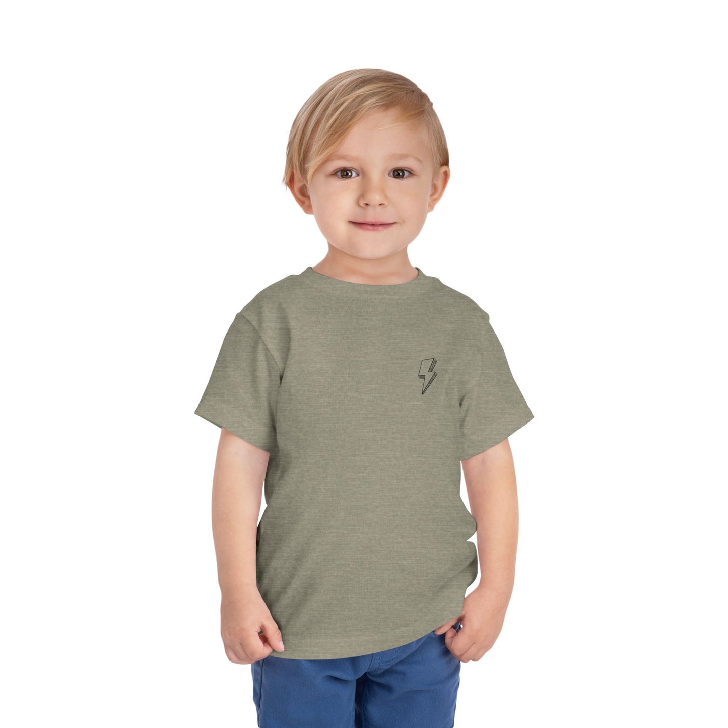 Toddler Lightning Tee | Boys Youth Shirt, Fun Play Tee, Gift for Kids, Birthday Outfit, Stylish Toddler Apparel