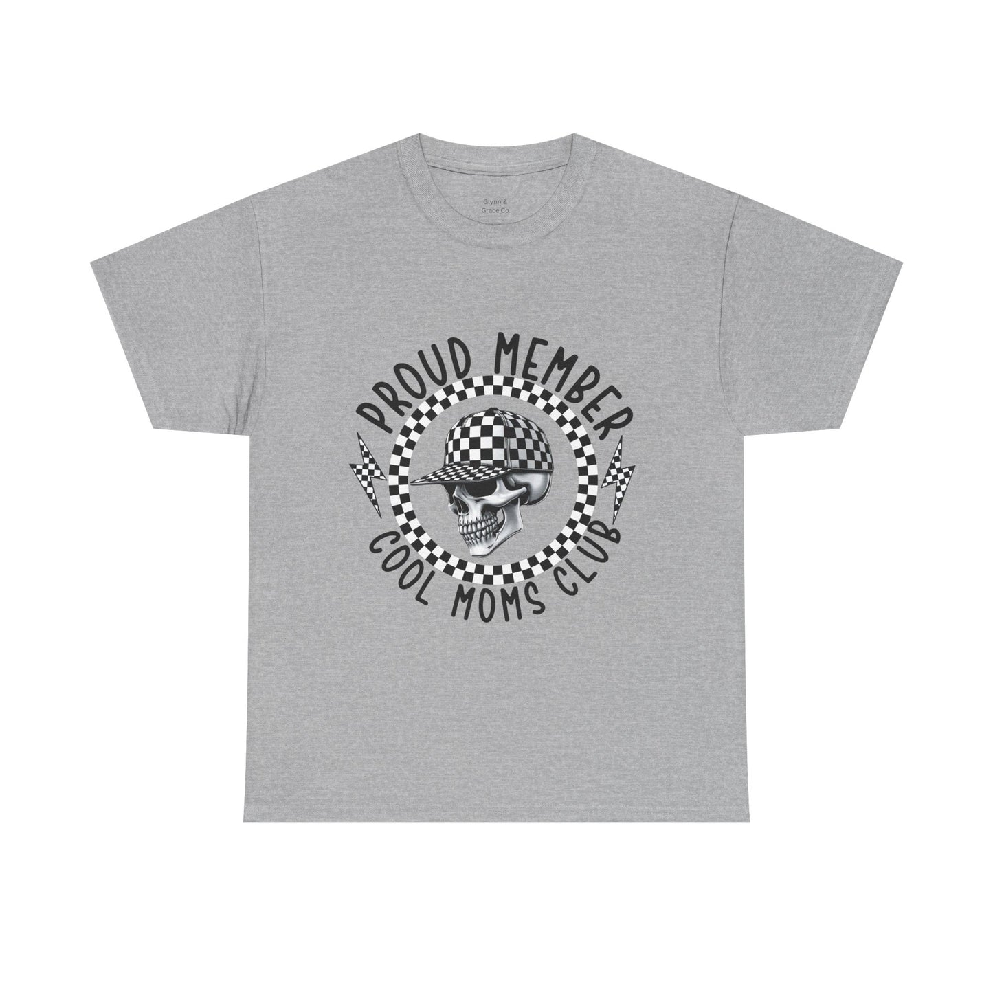 Proud Member Cool Moms Club Tee, Casual Fashion Shirt, Gift for Moms, Unique T-Shirt, Everyday Wear, Mom Life Clothing, Unisex Tee