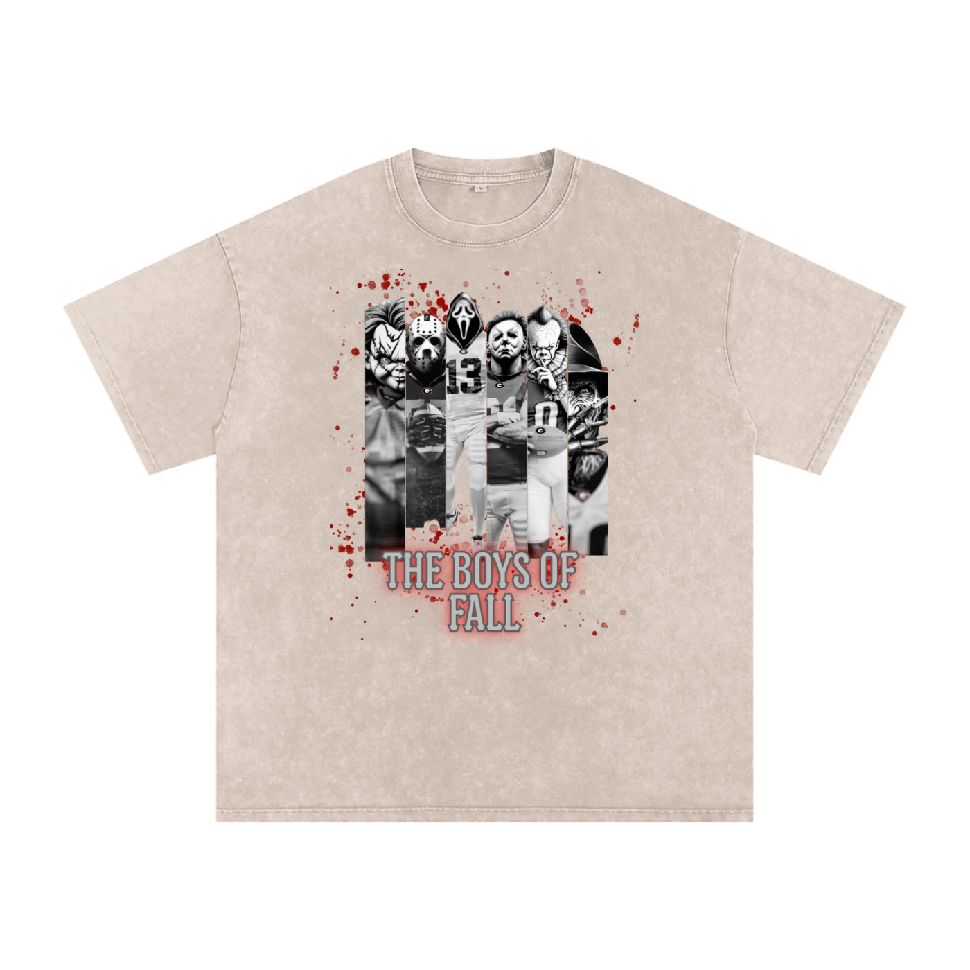 The boys of fall Snow Washed Oversized Cotton T-Shirt
