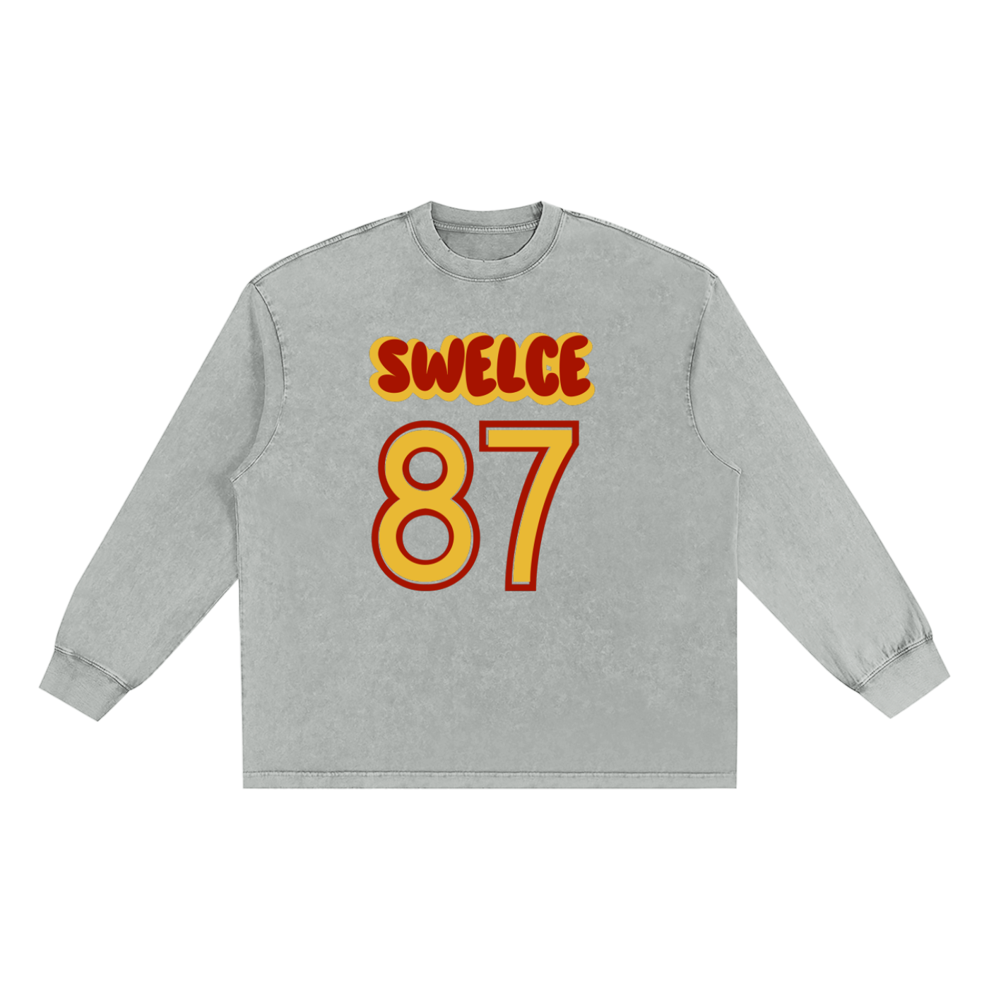 Snow Washed Frayed Edge T-Shirt