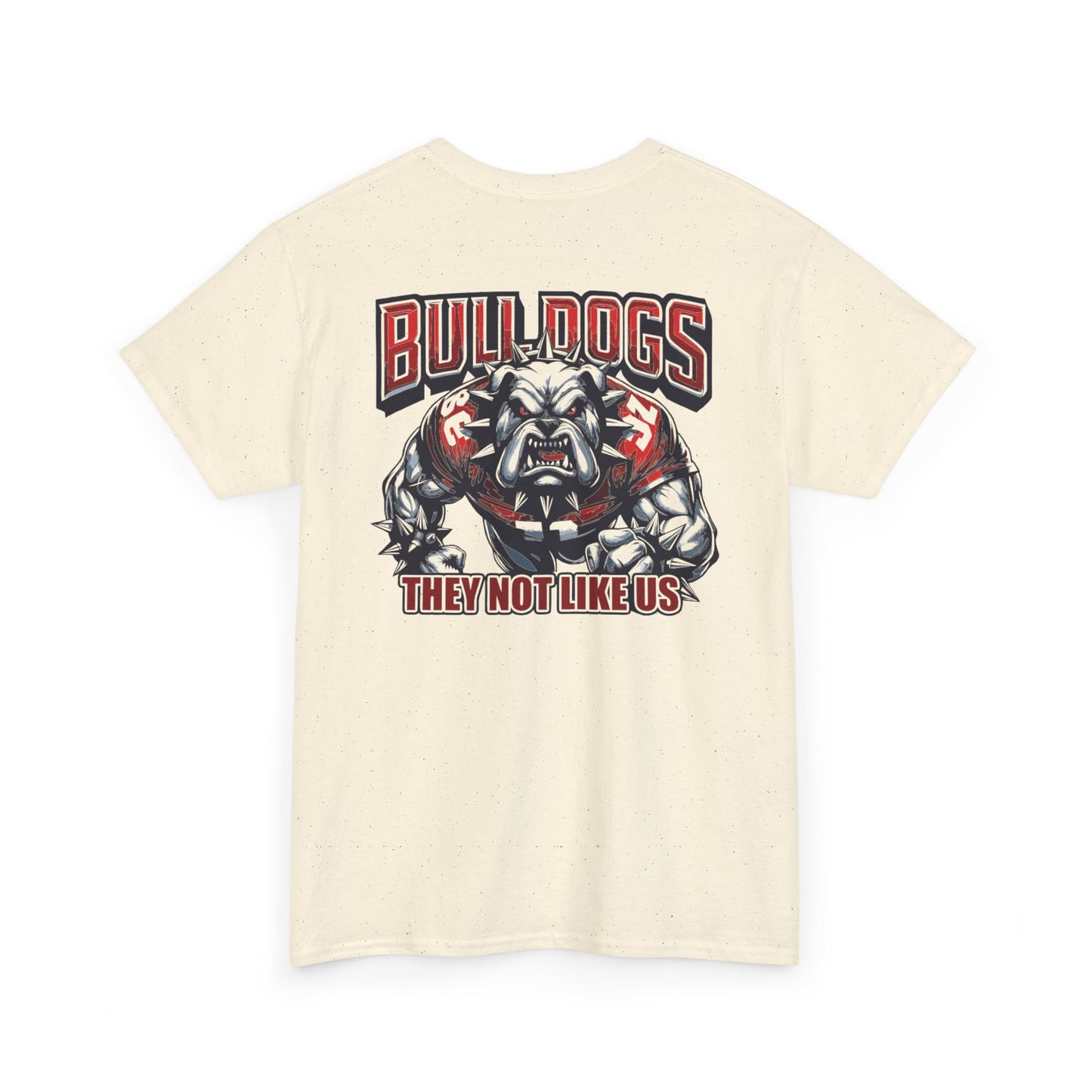 UGA Bulldogs Unisex Heavy Cotton Tee - Sports Shirt, College Apparel, Team Gear, Casual Wear, Gift for Fans