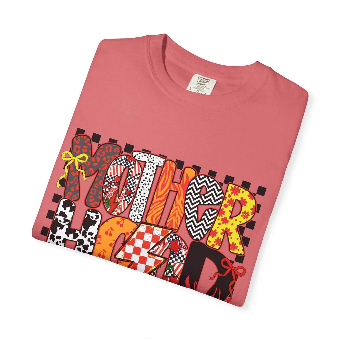 Vibrant Graphic Tee, Motherhood T-Shirt, Gift for New Moms, Casual Style, Unique Baby Shower Gift, Everyday Wear