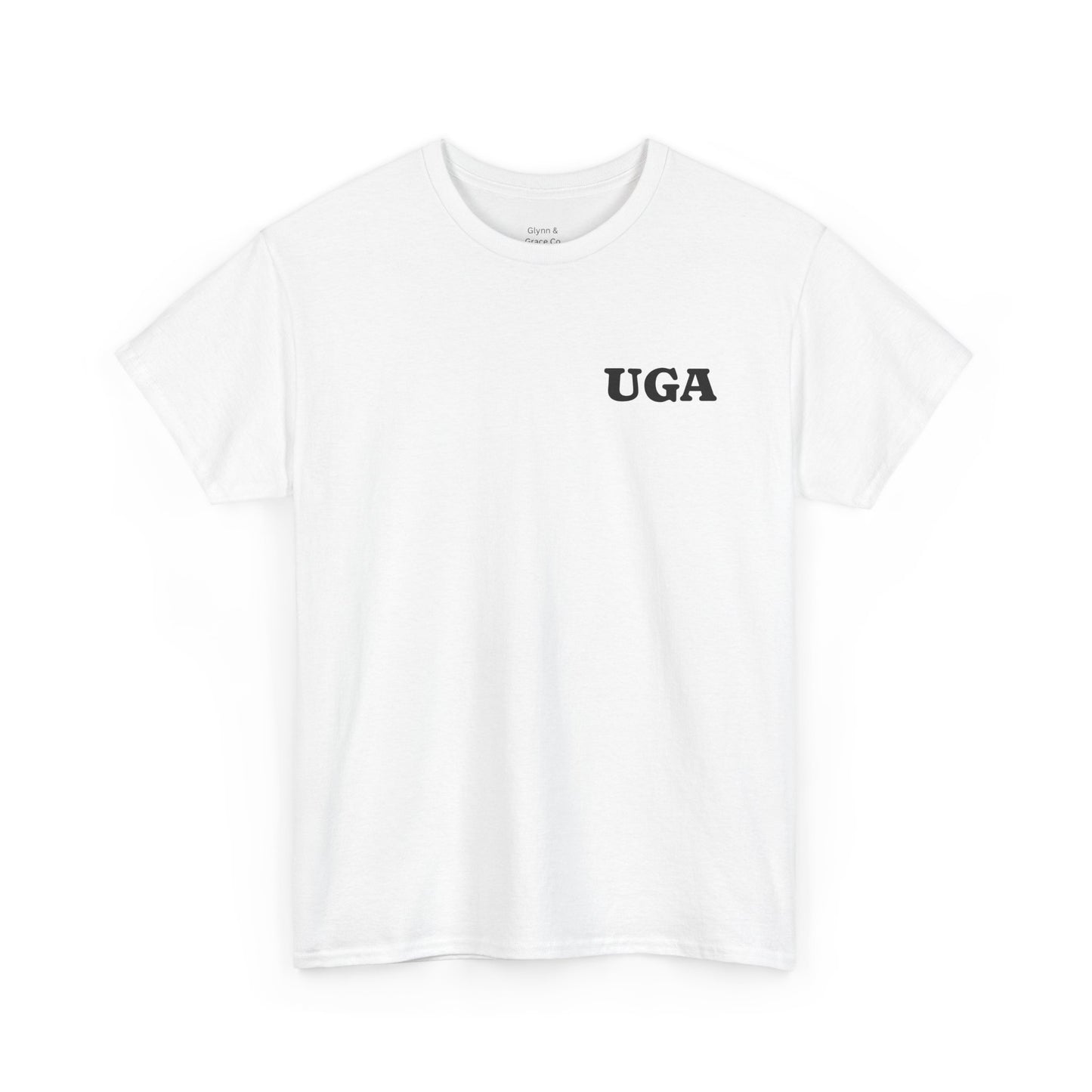 UGA Bulldogs Unisex Heavy Cotton Tee - Sports Shirt, College Apparel, Team Gear, Casual Wear, Gift for Fans