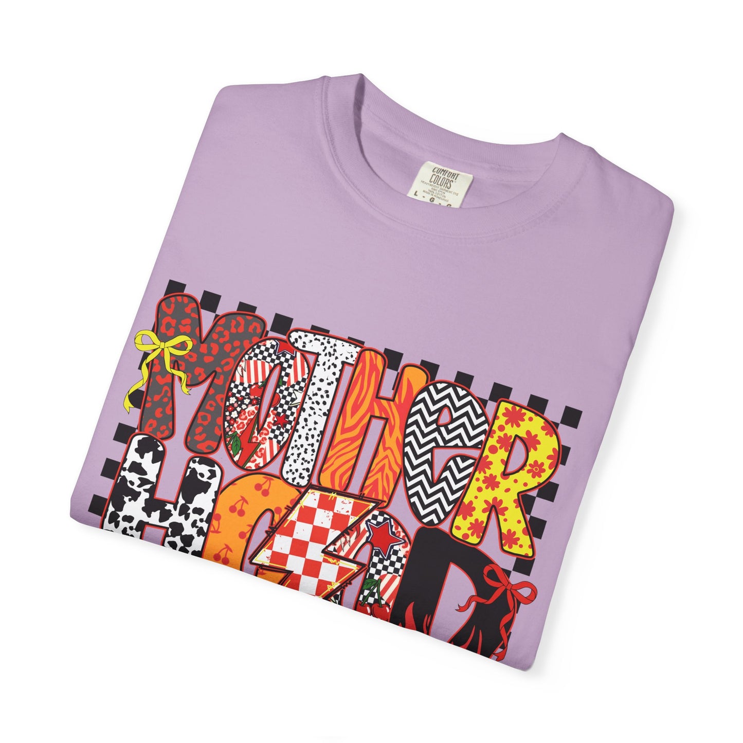 Vibrant Graphic Tee, Motherhood T-Shirt, Gift for New Moms, Casual Style, Unique Baby Shower Gift, Everyday Wear