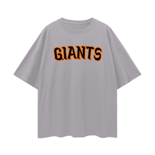 Lamar Streetwear Loose Drop Shoulder T-Shirt