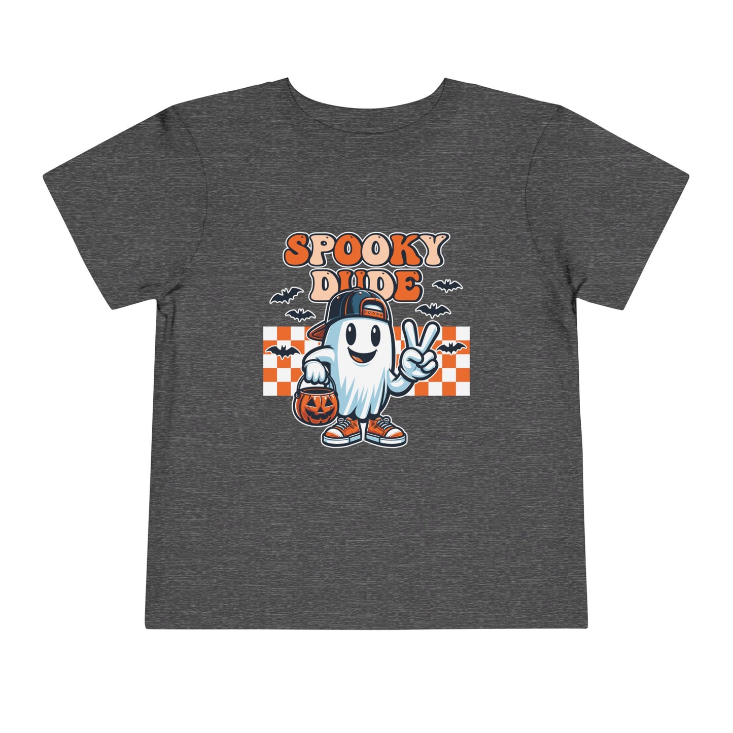 Spooky Toddler Tee - Halloween Shirt for Kids, Ghost Graphic T-Shirt, Toddler Costume Top, Fun Kids Apparel, Halloween Outfit
