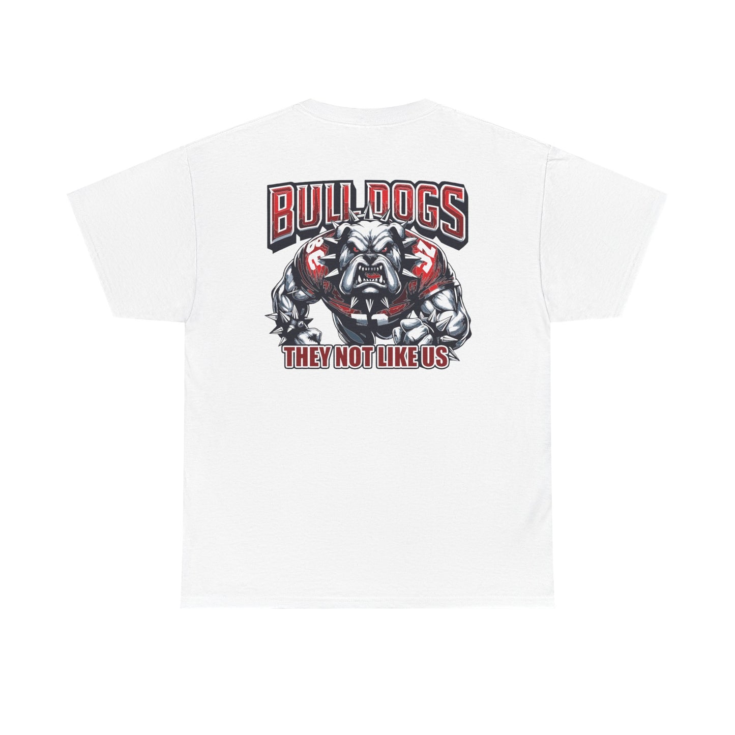 UGA Bulldogs Unisex Heavy Cotton Tee - Sports Shirt, College Apparel, Team Gear, Casual Wear, Gift for Fans