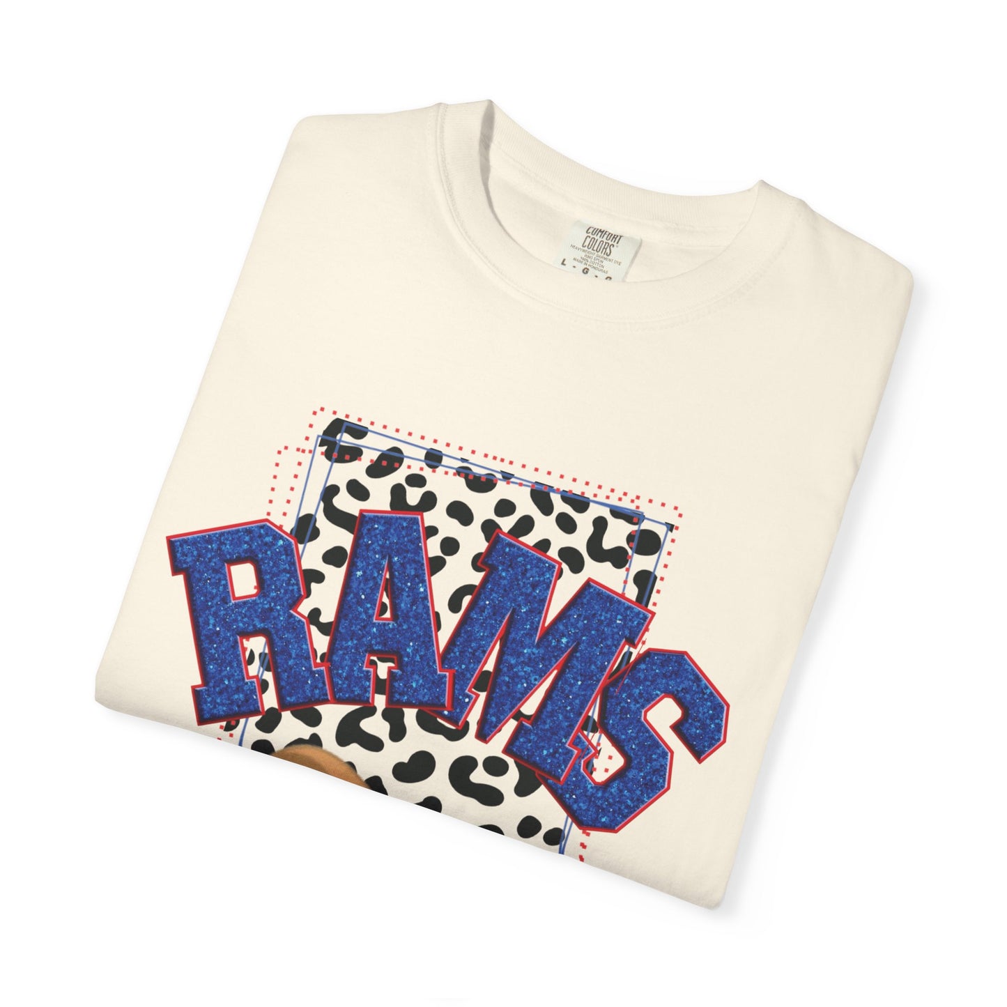 Unisex Softball Graphic T-Shirt - RAMS Design, Beach Outfits, Sports Fans, Team Events, Gifts for Athletes