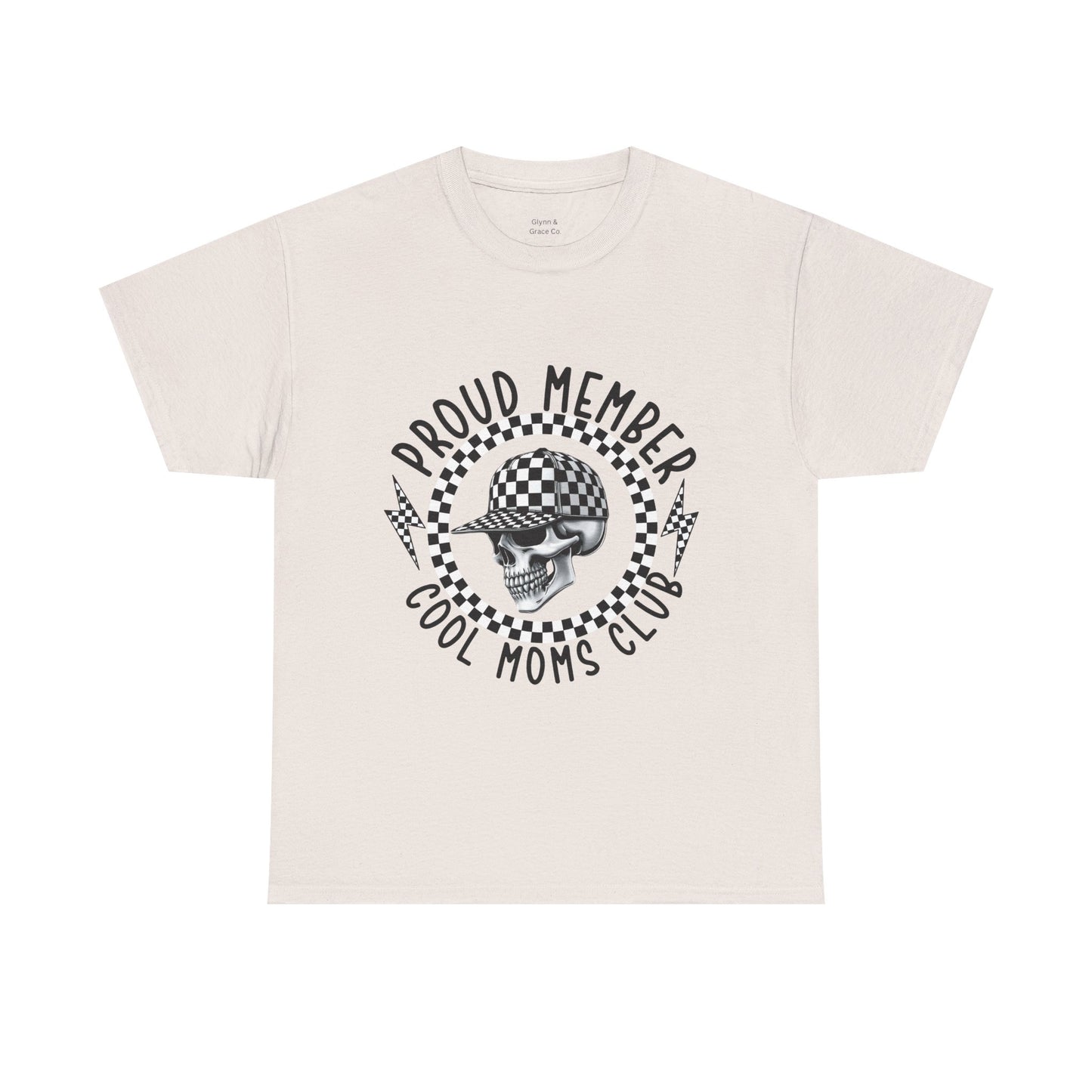 Proud Member Cool Moms Club Tee, Casual Fashion Shirt, Gift for Moms, Unique T-Shirt, Everyday Wear, Mom Life Clothing, Unisex Tee