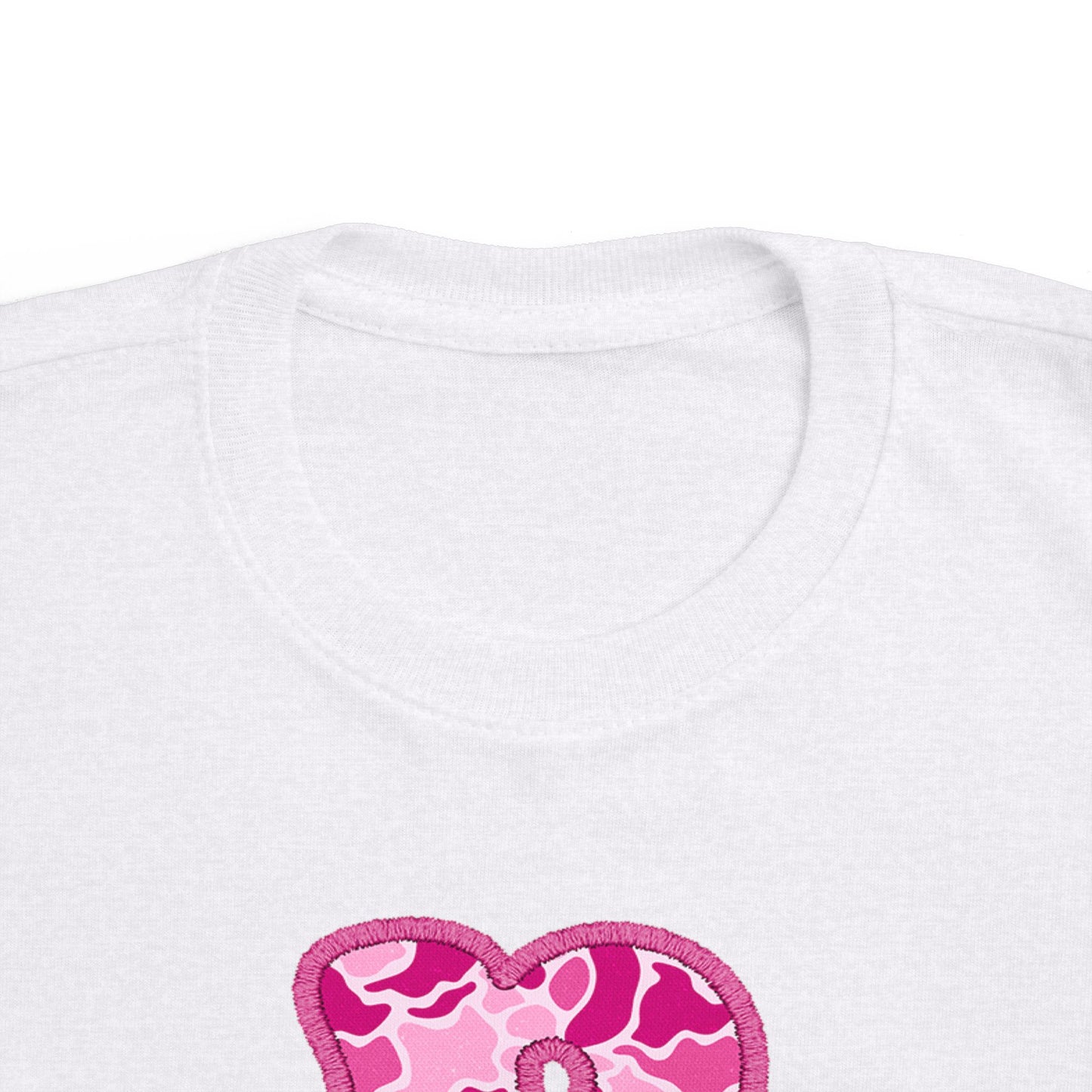 Toddler's Camo Initial Tee, Personalized Toddler Shirt, Cute Kids Tee, Birthday Gift, Custom Name Tee, Jungle Theme Outfit