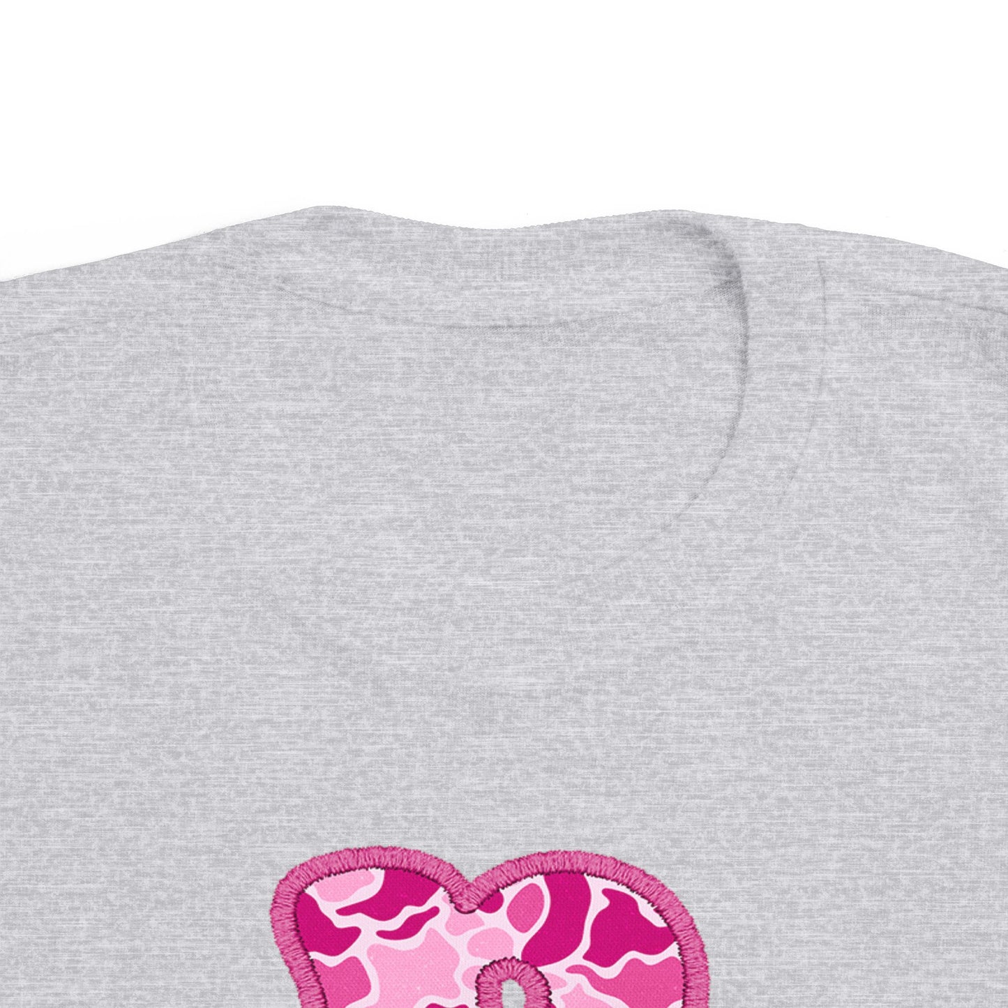 Toddler's Camo Initial Tee, Personalized Toddler Shirt, Cute Kids Tee, Birthday Gift, Custom Name Tee, Jungle Theme Outfit
