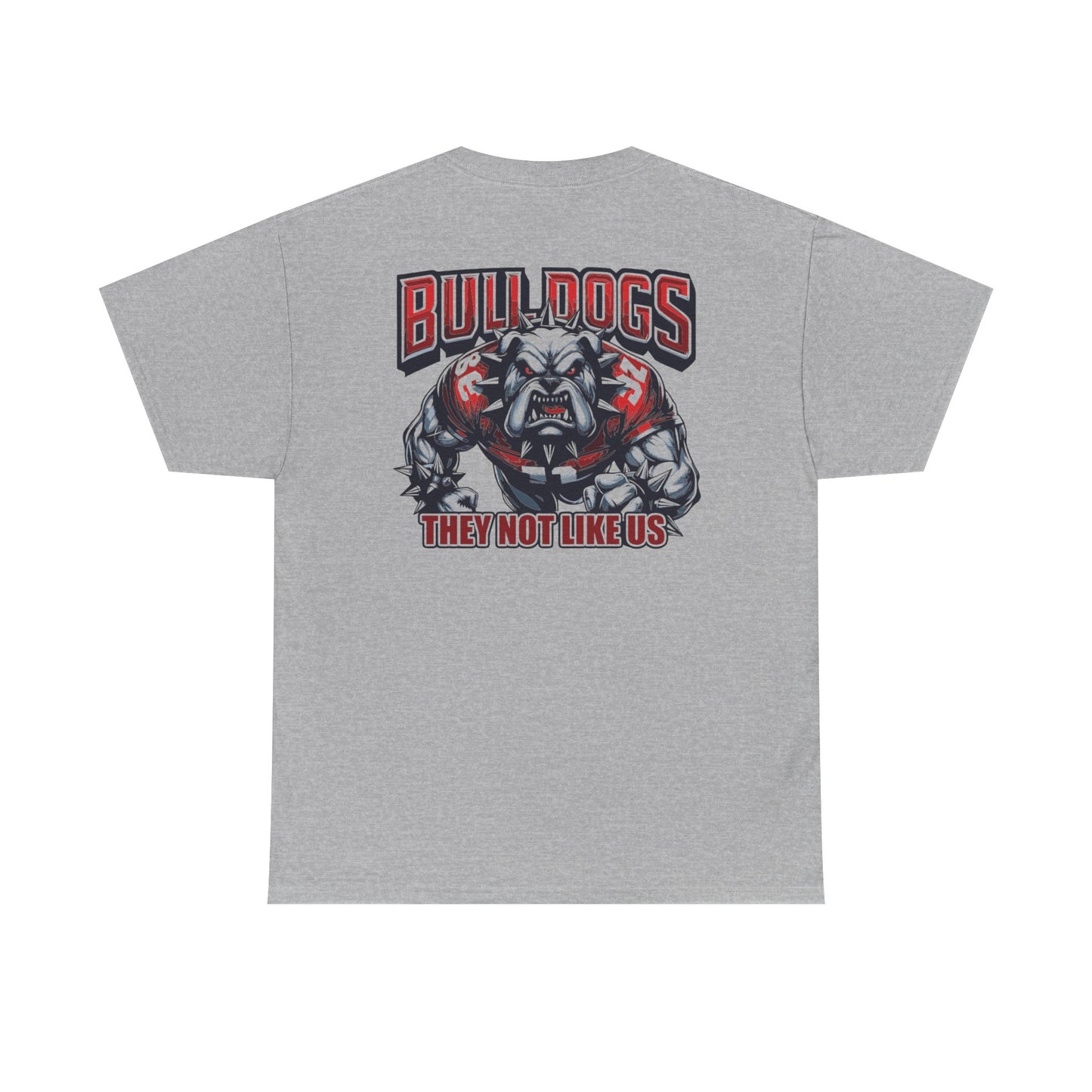 UGA Bulldogs Unisex Heavy Cotton Tee - Sports Shirt, College Apparel, Team Gear, Casual Wear, Gift for Fans