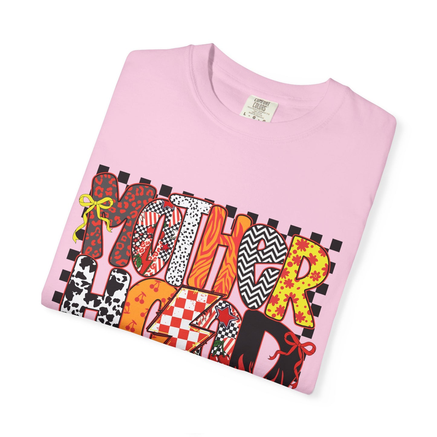 Vibrant Graphic Tee, Motherhood T-Shirt, Gift for New Moms, Casual Style, Unique Baby Shower Gift, Everyday Wear