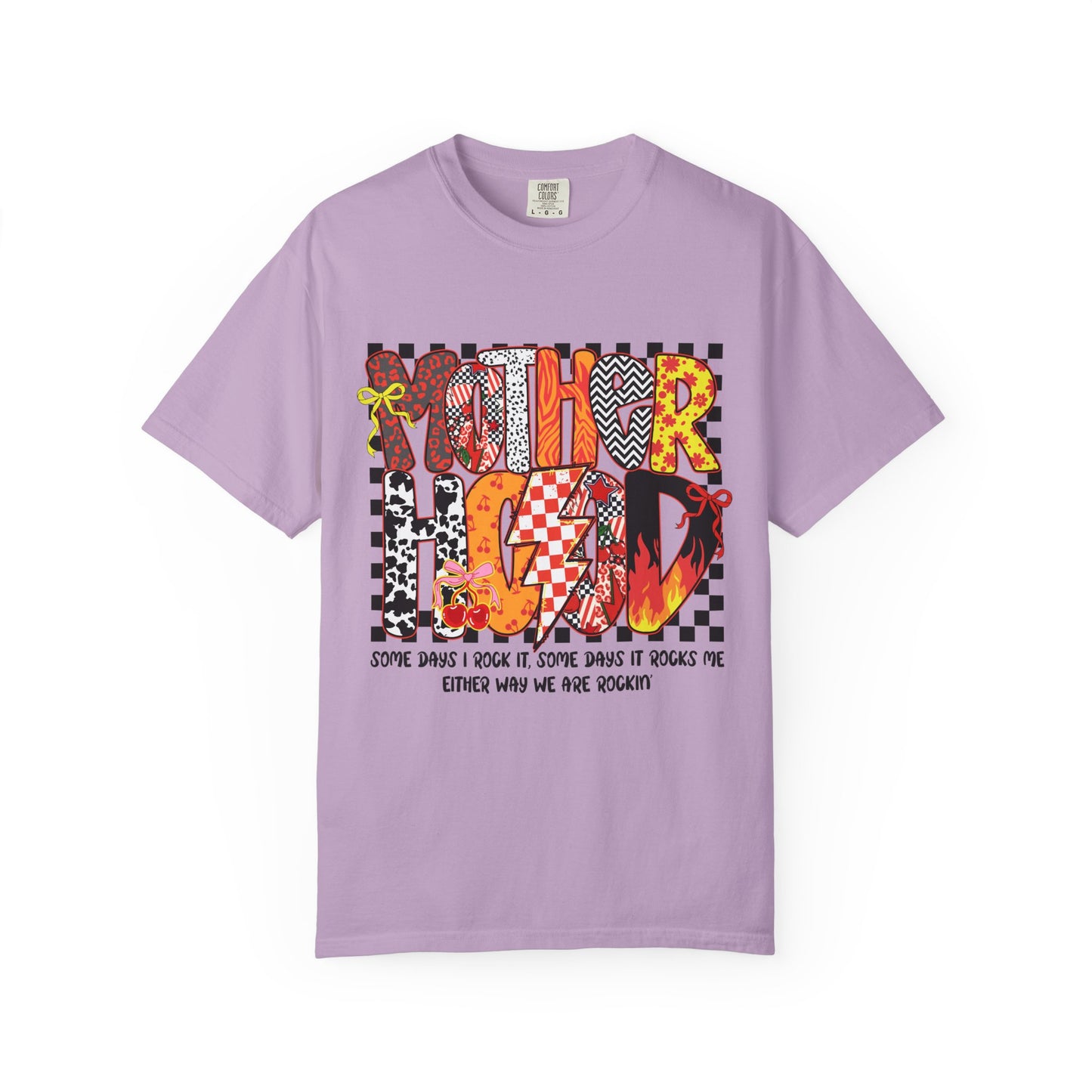 Vibrant Graphic Tee, Motherhood T-Shirt, Gift for New Moms, Casual Style, Unique Baby Shower Gift, Everyday Wear