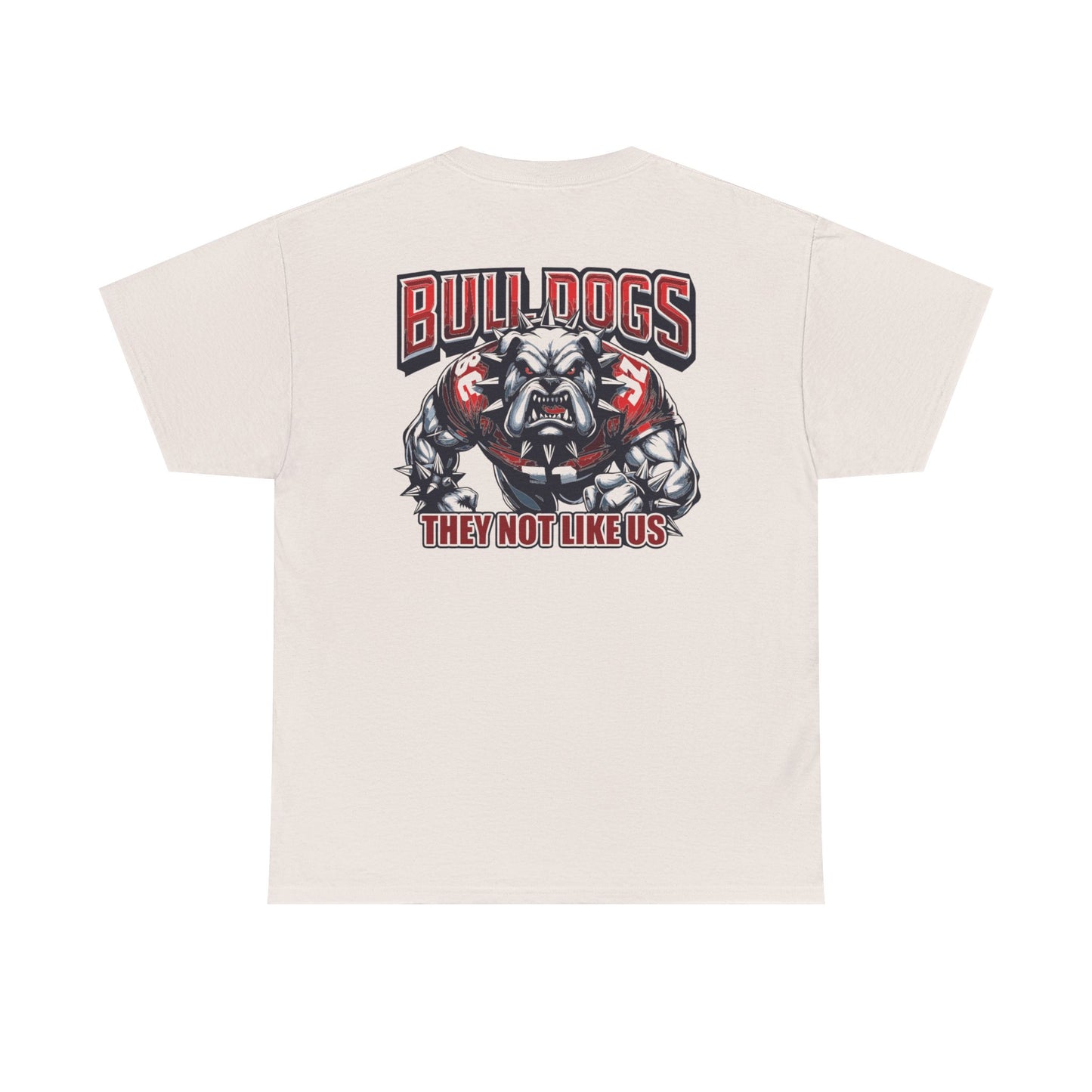 UGA Bulldogs Unisex Heavy Cotton Tee - Sports Shirt, College Apparel, Team Gear, Casual Wear, Gift for Fans