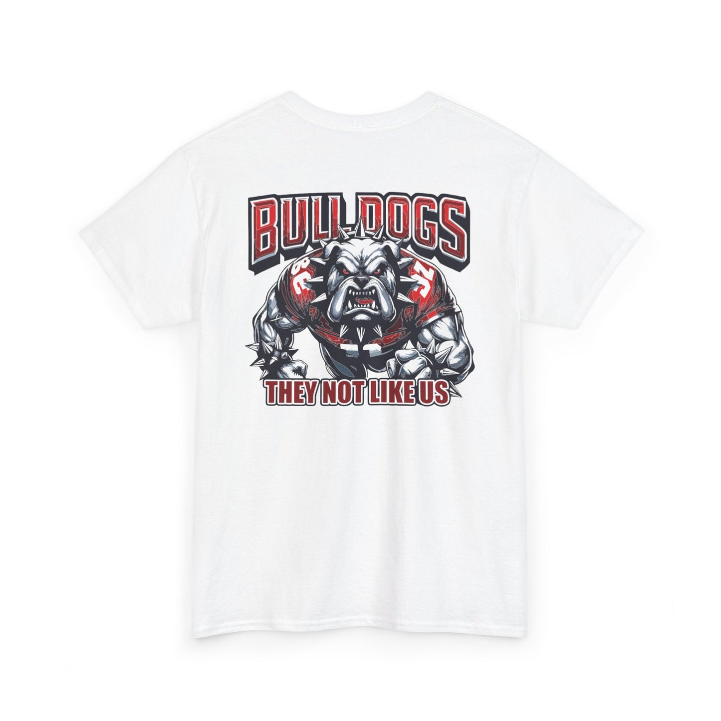 UGA Bulldogs Unisex Heavy Cotton Tee - Sports Shirt, College Apparel, Team Gear, Casual Wear, Gift for Fans