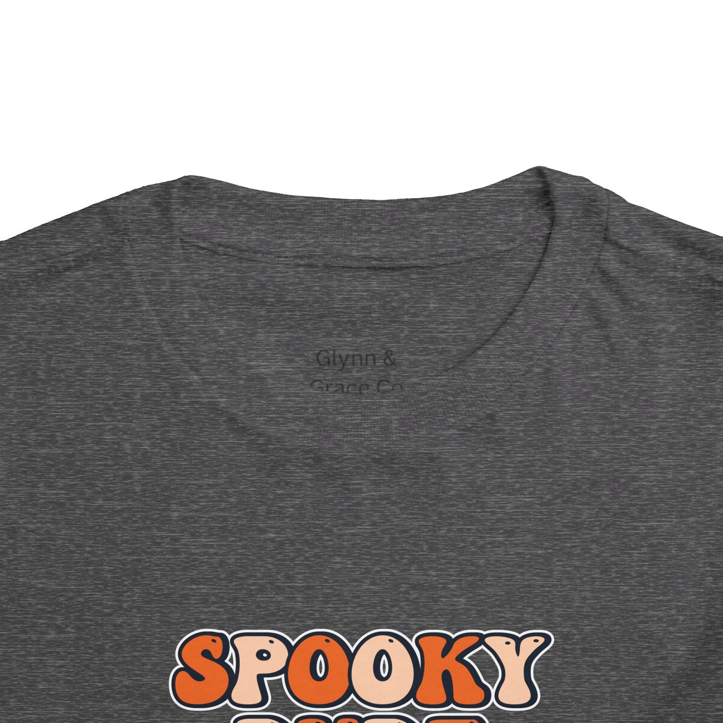 Spooky Toddler Tee - Halloween Shirt for Kids, Ghost Graphic T-Shirt, Toddler Costume Top, Fun Kids Apparel, Halloween Outfit