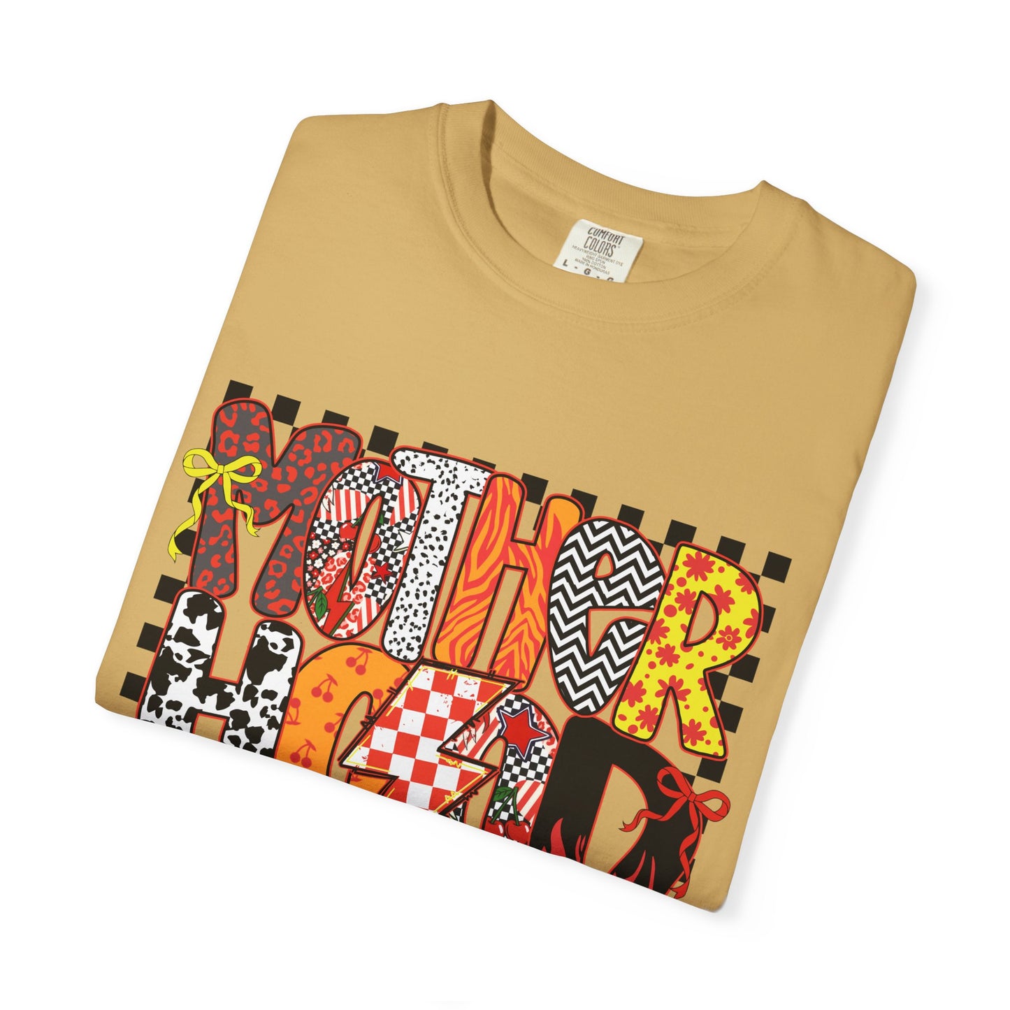 Vibrant Graphic Tee, Motherhood T-Shirt, Gift for New Moms, Casual Style, Unique Baby Shower Gift, Everyday Wear