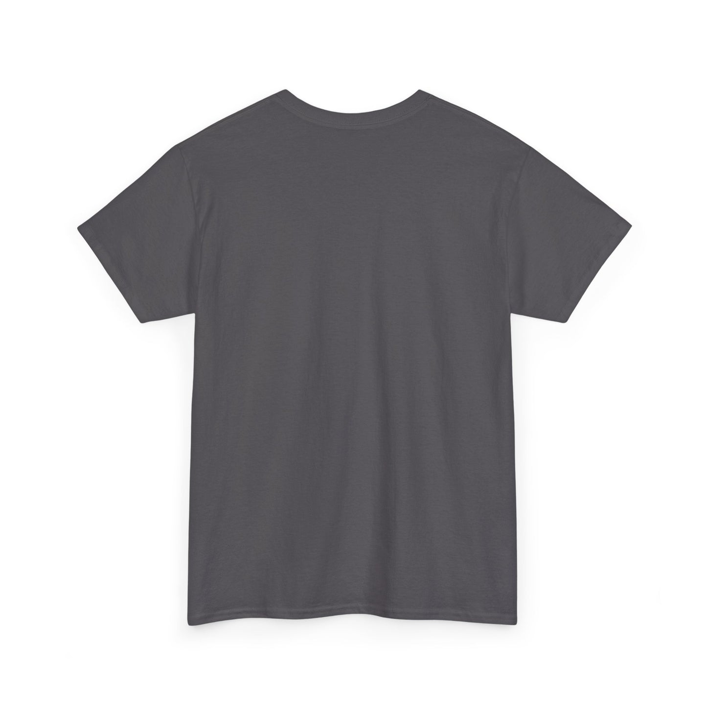 Colorful Unisex Heavy Cotton Tee - Running On Anxiety, Casual Wear, Graphic Tee, Gift for Anxiety Relief, Fun Everyday Style
