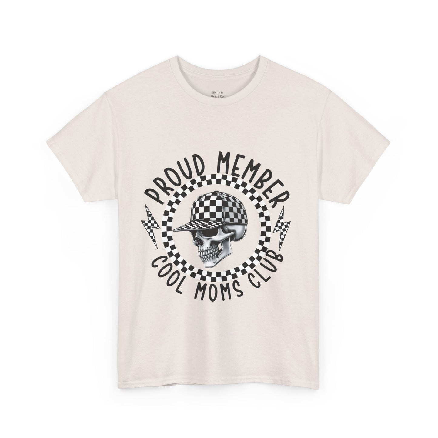 Proud Member Cool Moms Club Tee, Casual Fashion Shirt, Gift for Moms, Unique T-Shirt, Everyday Wear, Mom Life Clothing, Unisex Tee