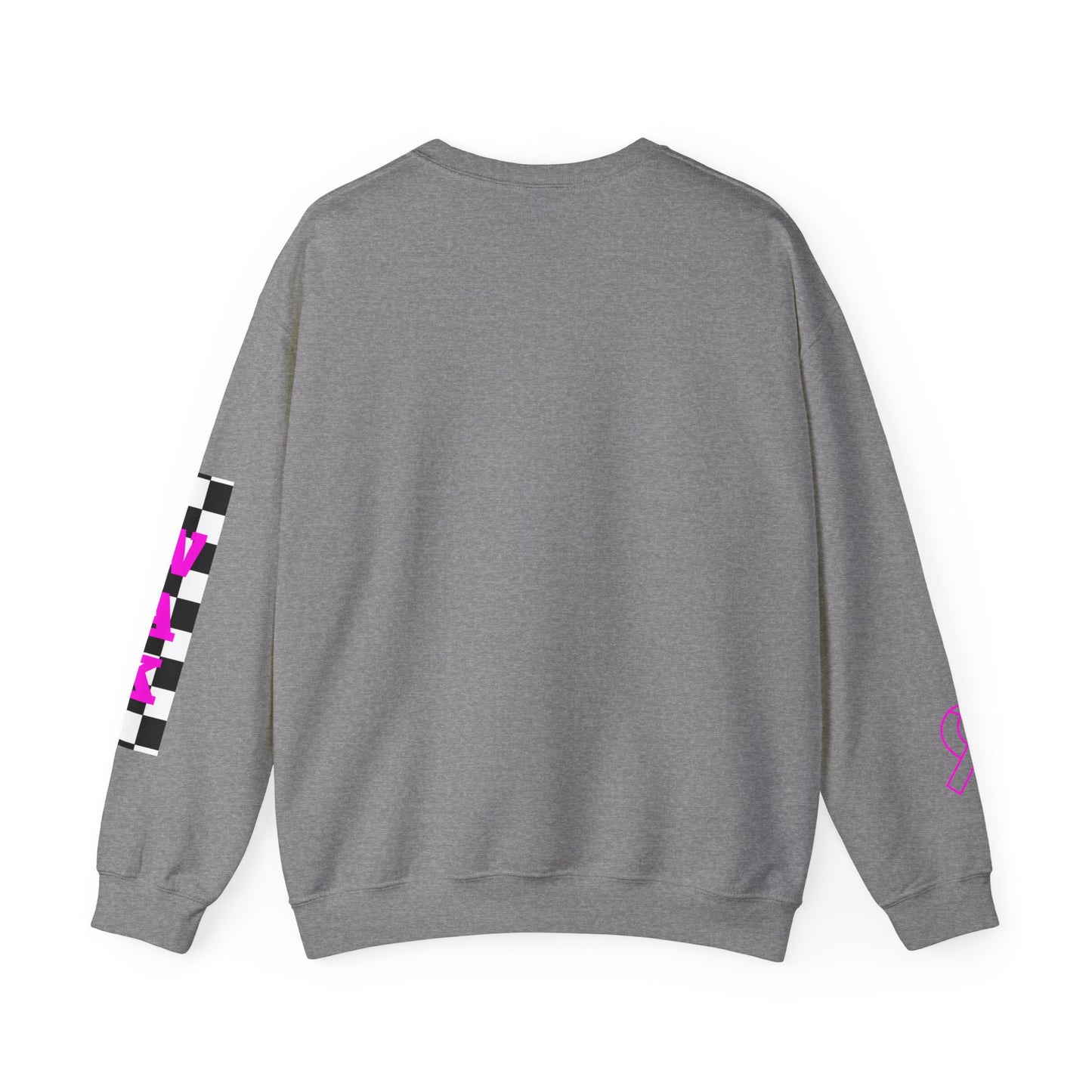 Pink Out Castle Crewneck Sweatshirt, Sportswear for Game Day, Awareness Event Apparel, Cozy Sweatshirt, Unisex Gift