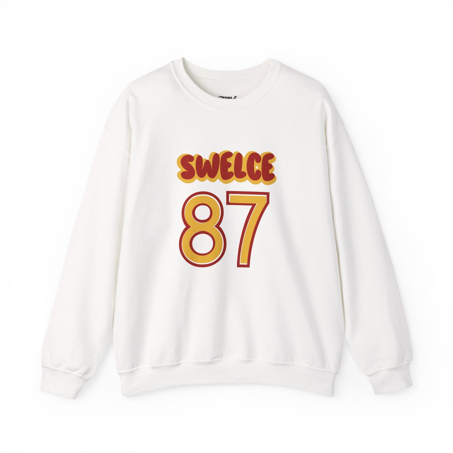 Retro Style Unisex Crewneck Sweatshirt - 'Swelce 87' | Cozy Fashion, Gift for Friends, Casual Wear, Fall Essentials, Trendy Outfit