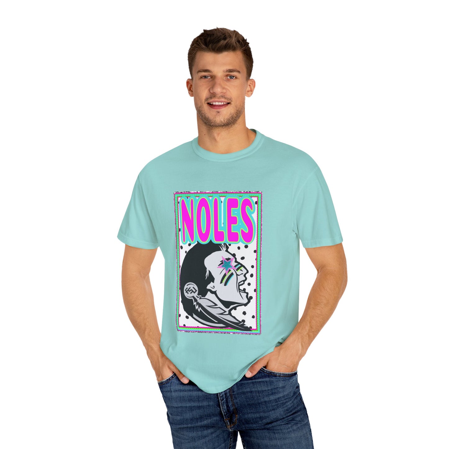 Vibrant Unisex T-shirt for Noles Fans, Retro Style Tee, Sports Apparel, College Merchandise, Game Day Gear, Casual Wear, Fun Gift