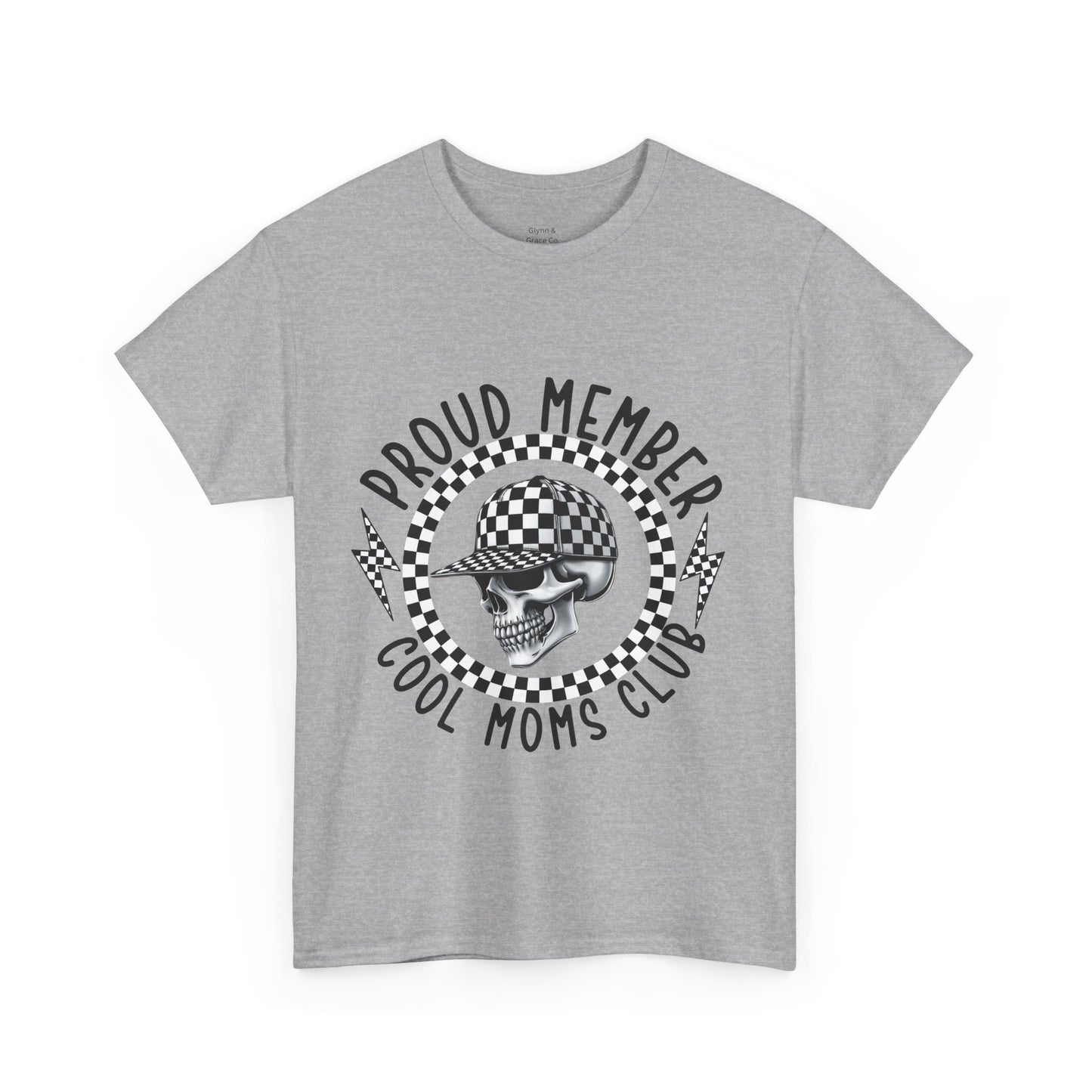 Proud Member Cool Moms Club Tee, Casual Fashion Shirt, Gift for Moms, Unique T-Shirt, Everyday Wear, Mom Life Clothing, Unisex Tee