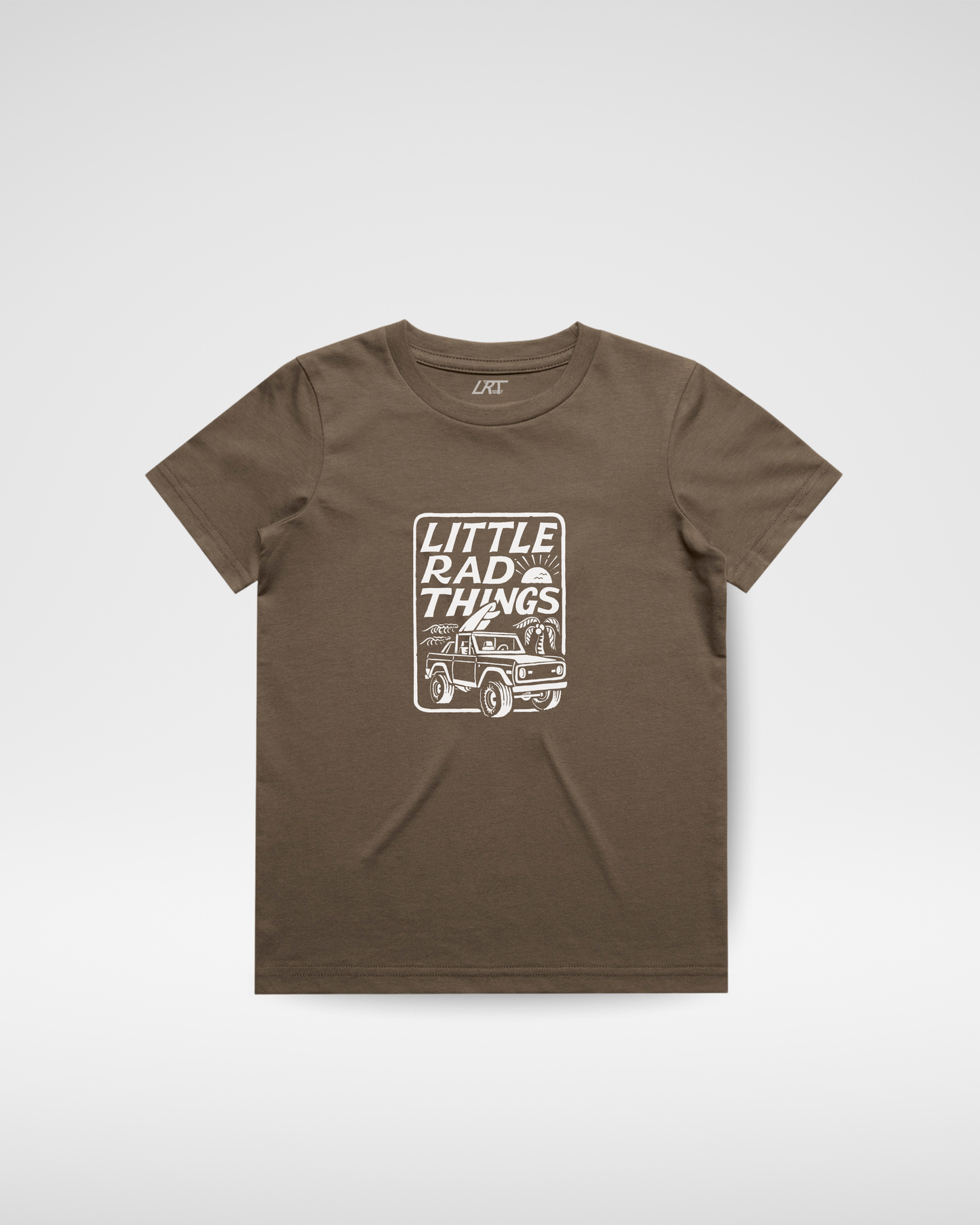 THE BRONCO LITTLE RAD THINGS TEE - BROWN