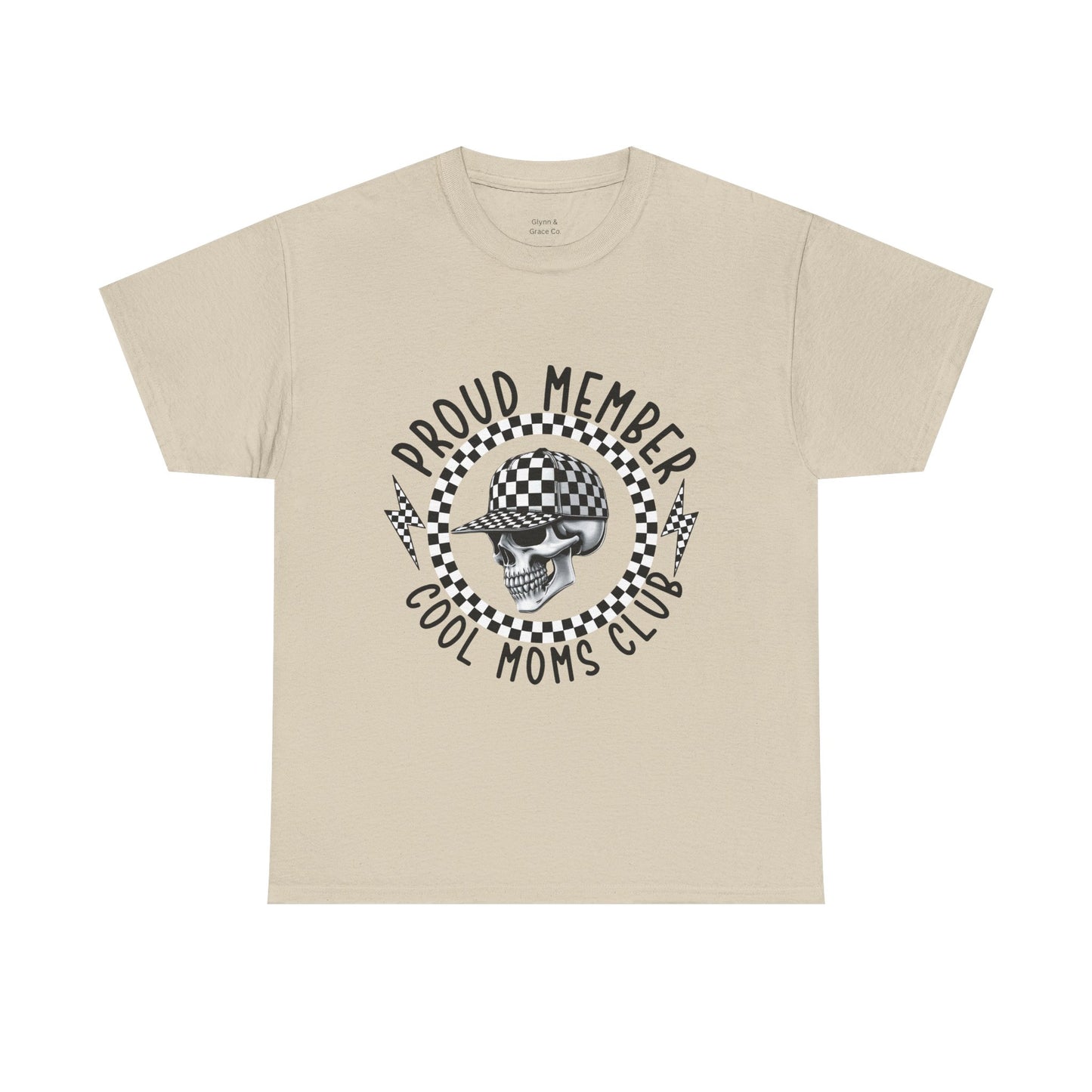 Proud Member Cool Moms Club Tee, Casual Fashion Shirt, Gift for Moms, Unique T-Shirt, Everyday Wear, Mom Life Clothing, Unisex Tee