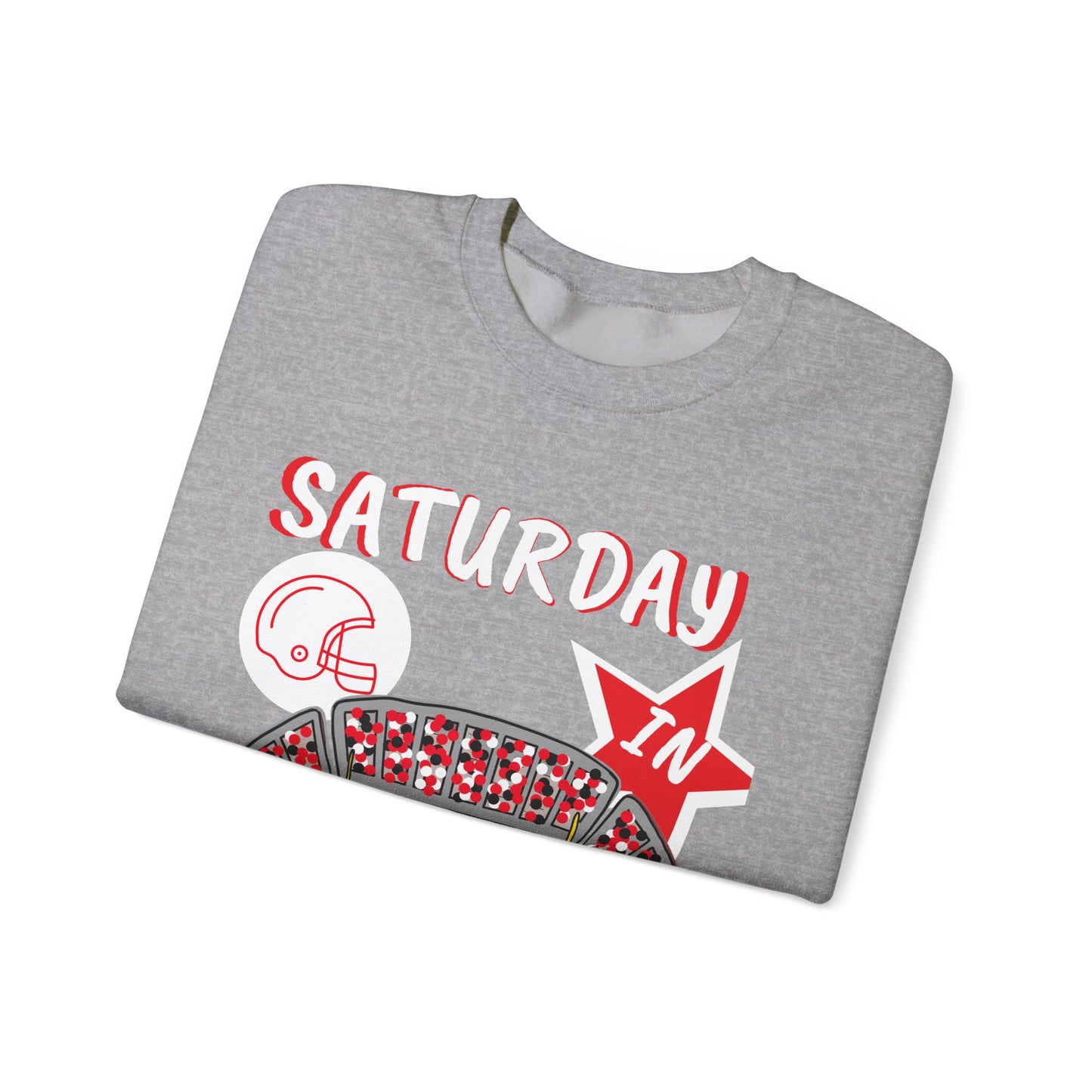 Athens Game Day Sweatshirt - Perfect for Fans, College Spirit Wear, Comfortable Streetwear, Tailgating, Gift for Sports Lovers