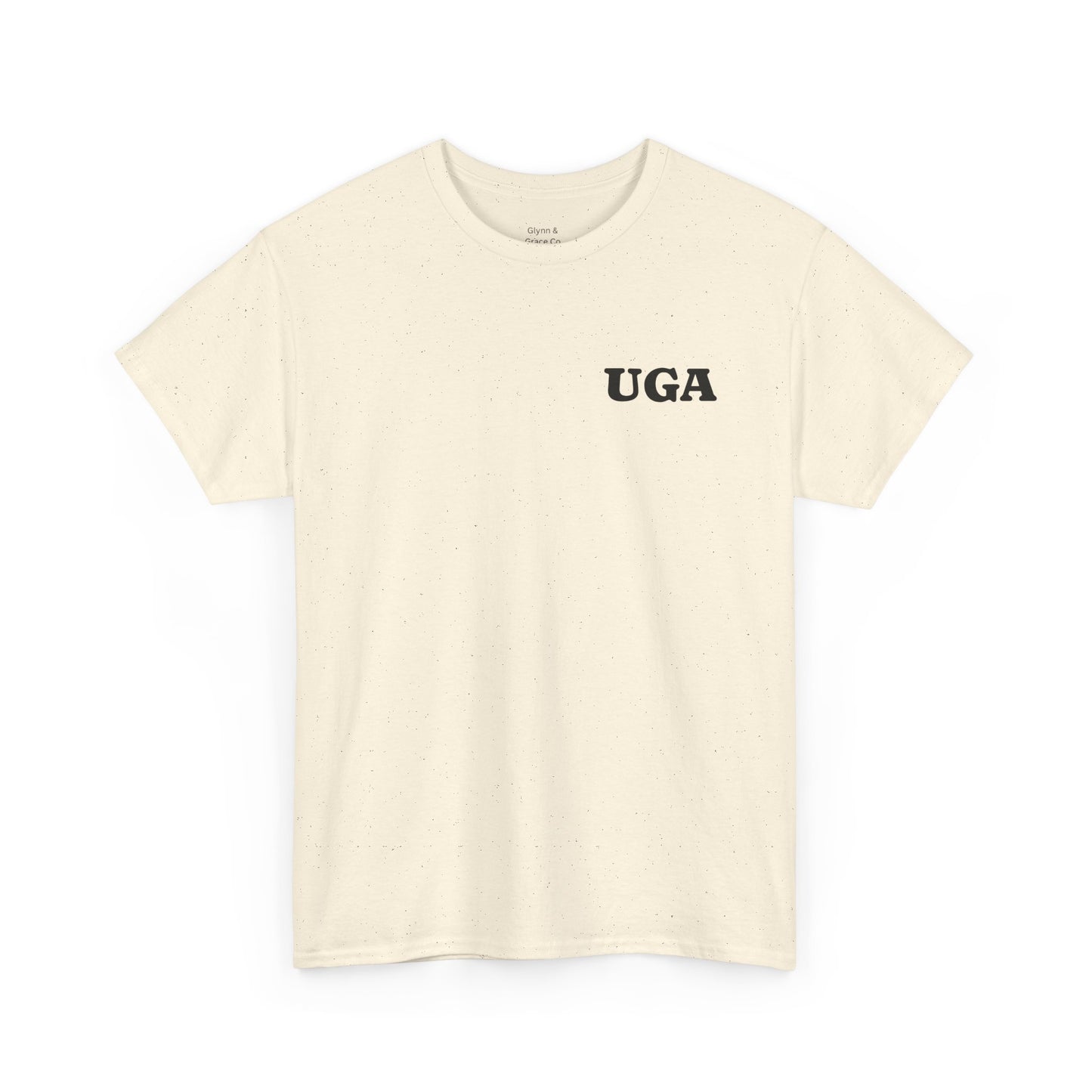 UGA Bulldogs Unisex Heavy Cotton Tee - Sports Shirt, College Apparel, Team Gear, Casual Wear, Gift for Fans