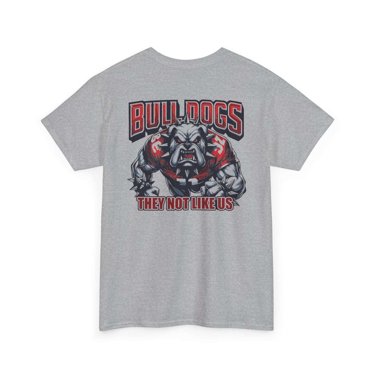 UGA Bulldogs Unisex Heavy Cotton Tee - Sports Shirt, College Apparel, Team Gear, Casual Wear, Gift for Fans