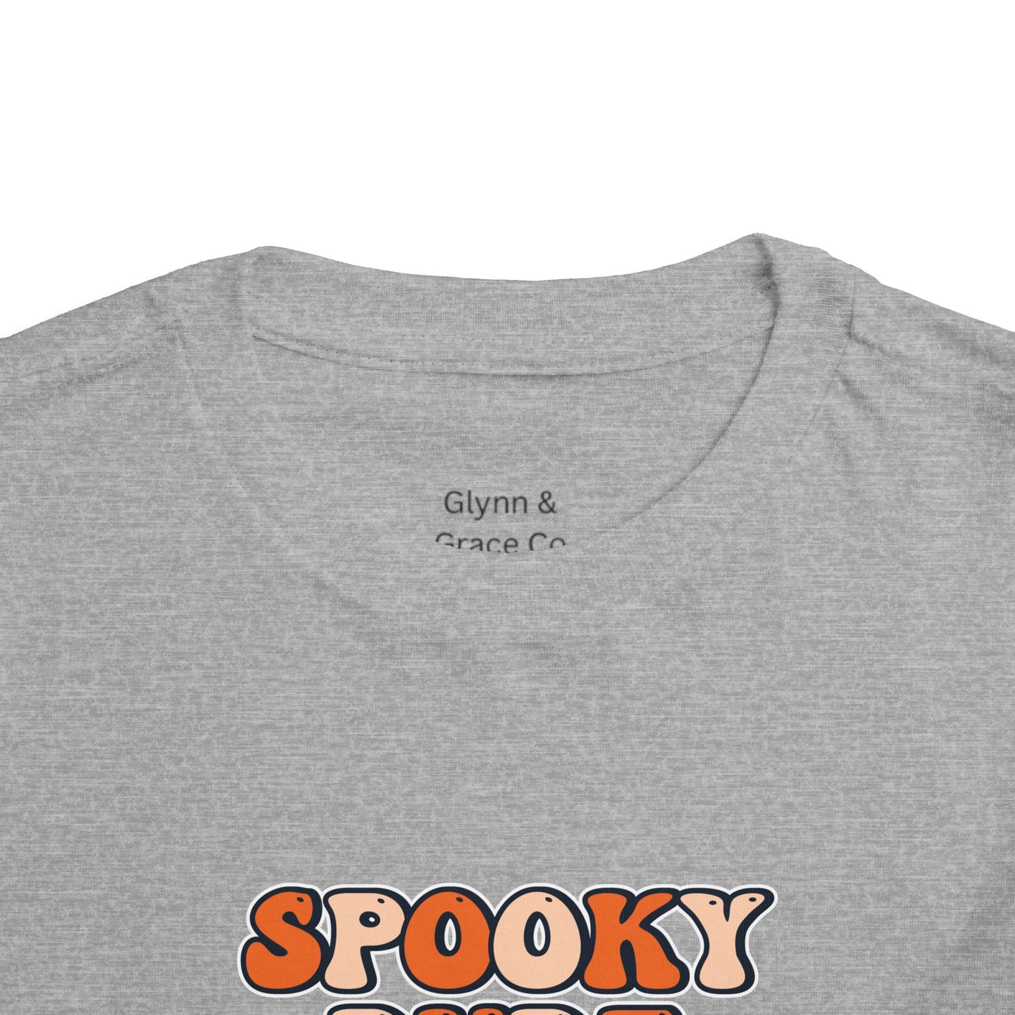 Spooky Toddler Tee - Halloween Shirt for Kids, Ghost Graphic T-Shirt, Toddler Costume Top, Fun Kids Apparel, Halloween Outfit