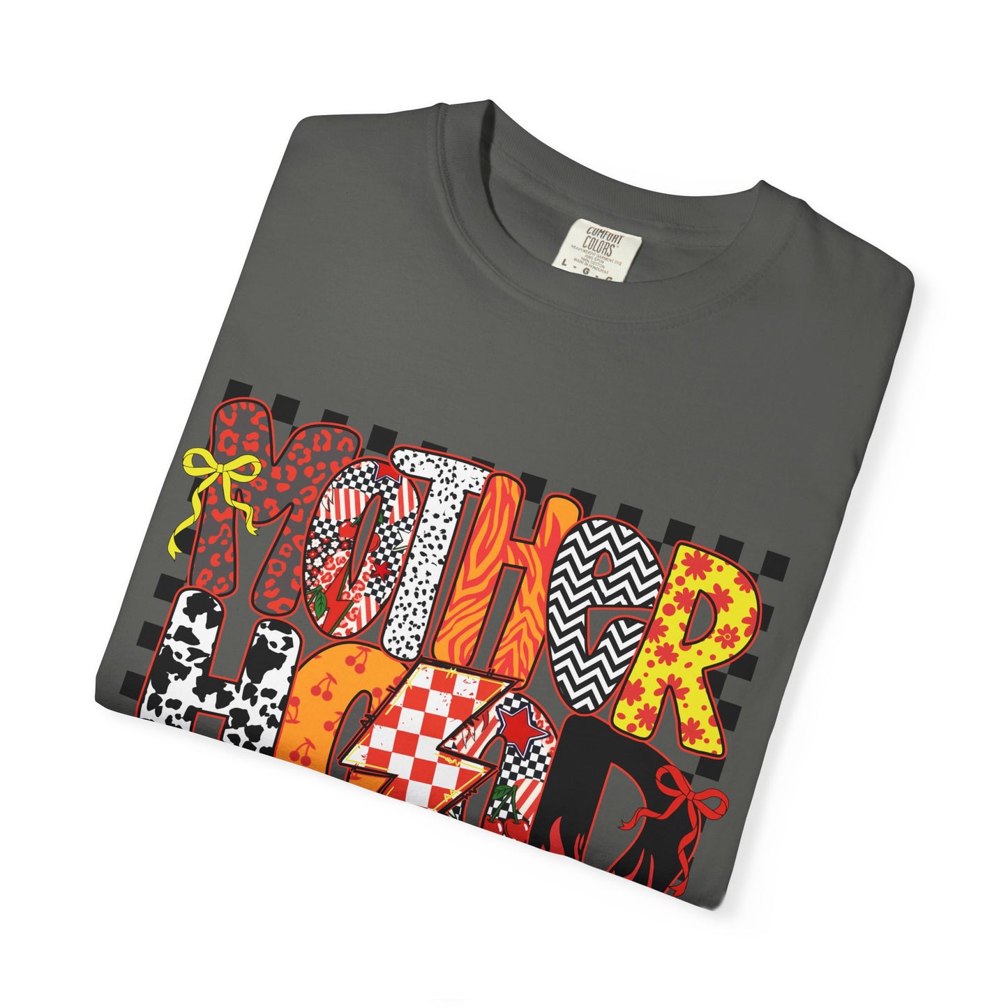 Vibrant Graphic Tee, Motherhood T-Shirt, Gift for New Moms, Casual Style, Unique Baby Shower Gift, Everyday Wear