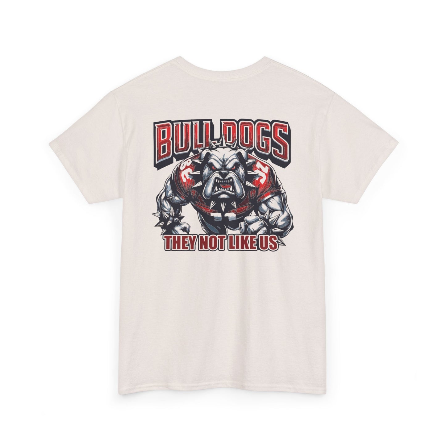 UGA Bulldogs Unisex Heavy Cotton Tee - Sports Shirt, College Apparel, Team Gear, Casual Wear, Gift for Fans
