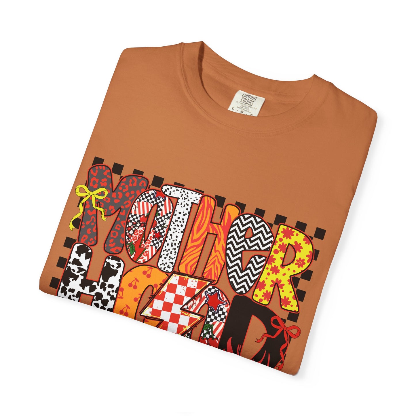 Vibrant Graphic Tee, Motherhood T-Shirt, Gift for New Moms, Casual Style, Unique Baby Shower Gift, Everyday Wear