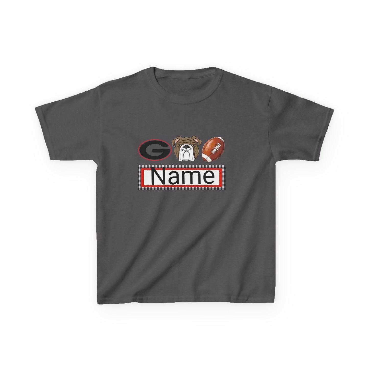 Customizable Kids Football Tee, Youth Sports T-Shirt, Personalized Kid's Apparel, Fun Game Day Shirt, Birthday Gift for Boys