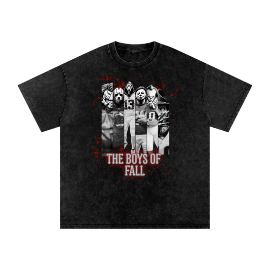 The boys of fall Snow Washed Oversized Cotton T-Shirt