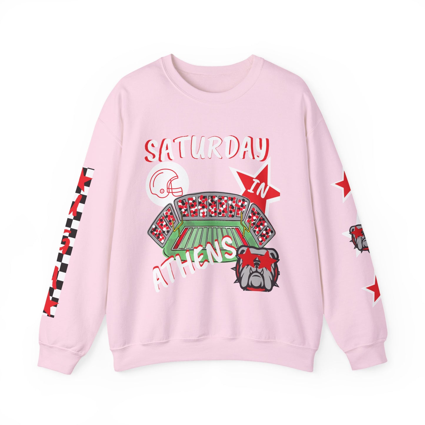 Athens Game Day Sweatshirt - Perfect for Fans, College Spirit Wear, Comfortable Streetwear, Tailgating, Gift for Sports Lovers
