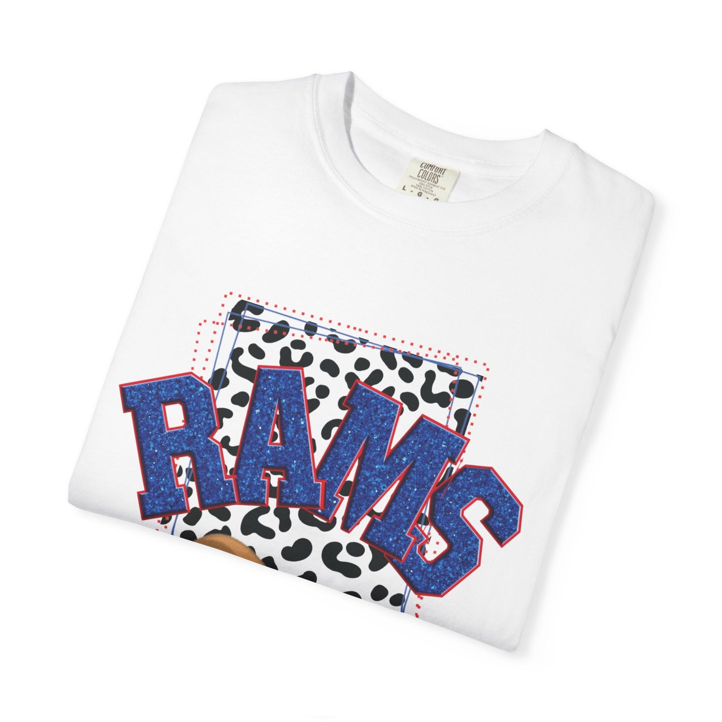 Unisex Softball Graphic T-Shirt - RAMS Design, Beach Outfits, Sports Fans, Team Events, Gifts for Athletes