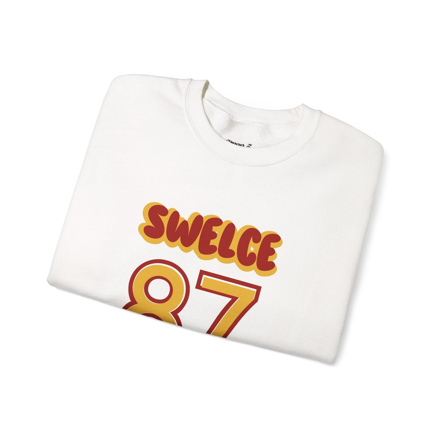 Retro Style Unisex Crewneck Sweatshirt - 'Swelce 87' | Cozy Fashion, Gift for Friends, Casual Wear, Fall Essentials, Trendy Outfit