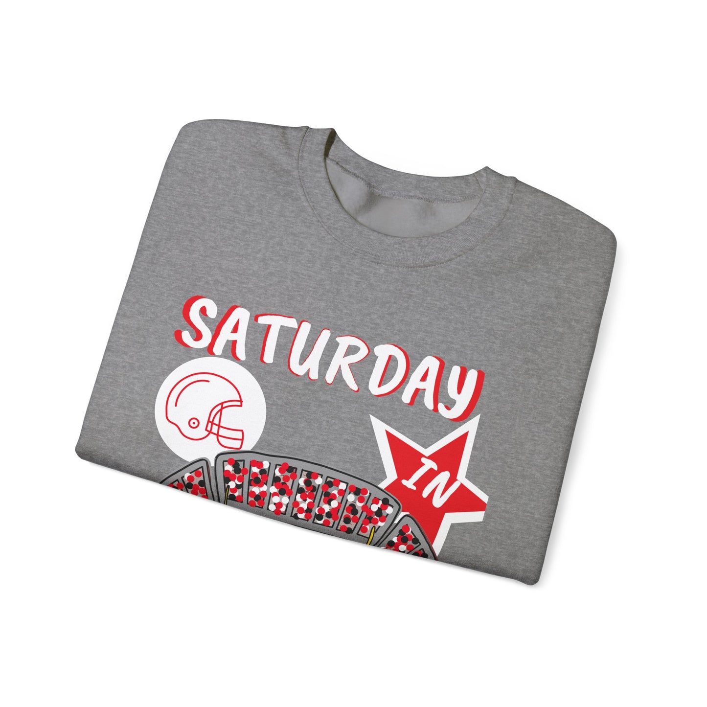 Athens Game Day Sweatshirt - Perfect for Fans, College Spirit Wear, Comfortable Streetwear, Tailgating, Gift for Sports Lovers