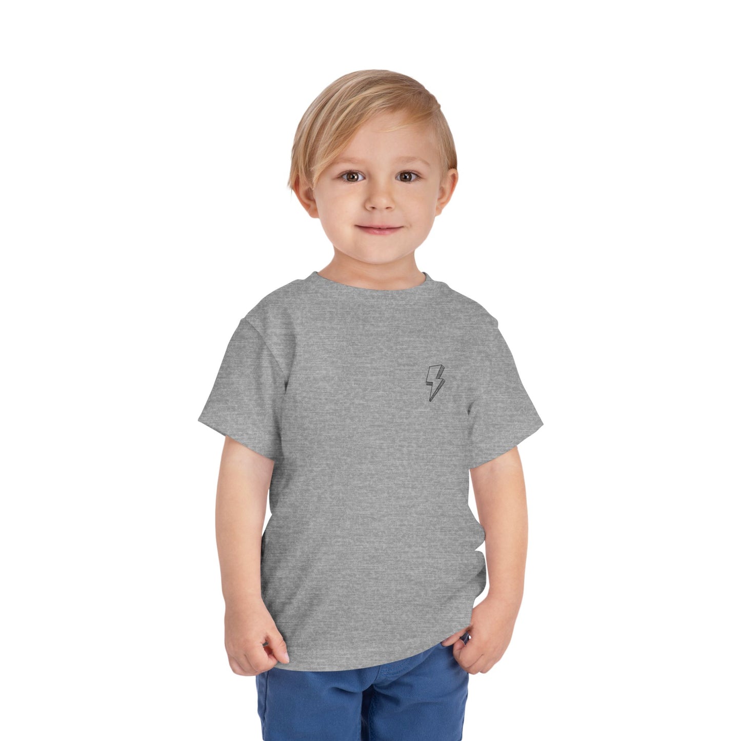 Toddler Lightning Tee | Boys Youth Shirt, Fun Play Tee, Gift for Kids, Birthday Outfit, Stylish Toddler Apparel