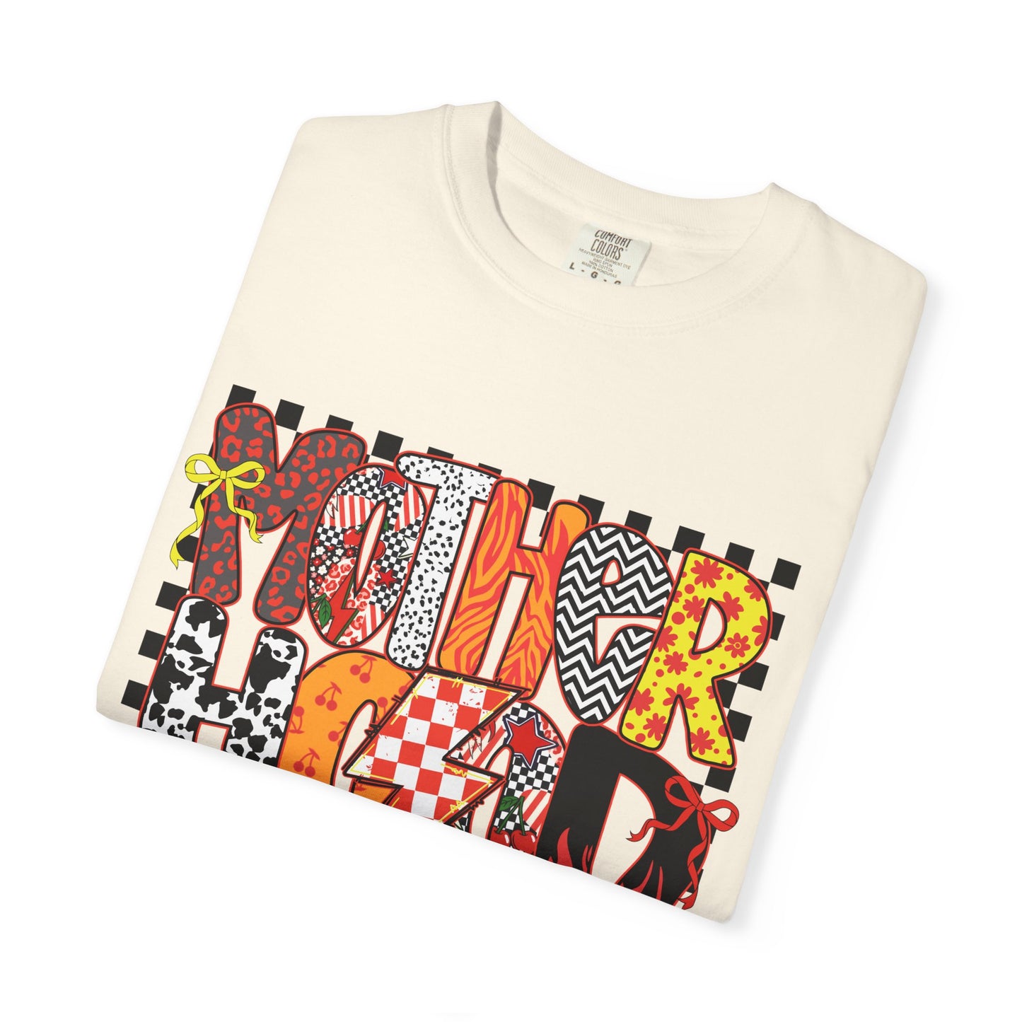Vibrant Graphic Tee, Motherhood T-Shirt, Gift for New Moms, Casual Style, Unique Baby Shower Gift, Everyday Wear